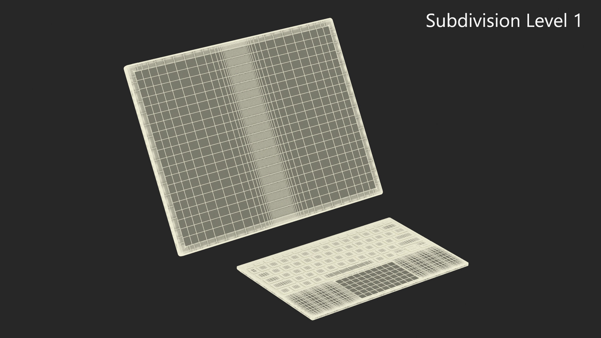 3D Flexible Screen Laptop ASUS Zenbook 17 Fold model