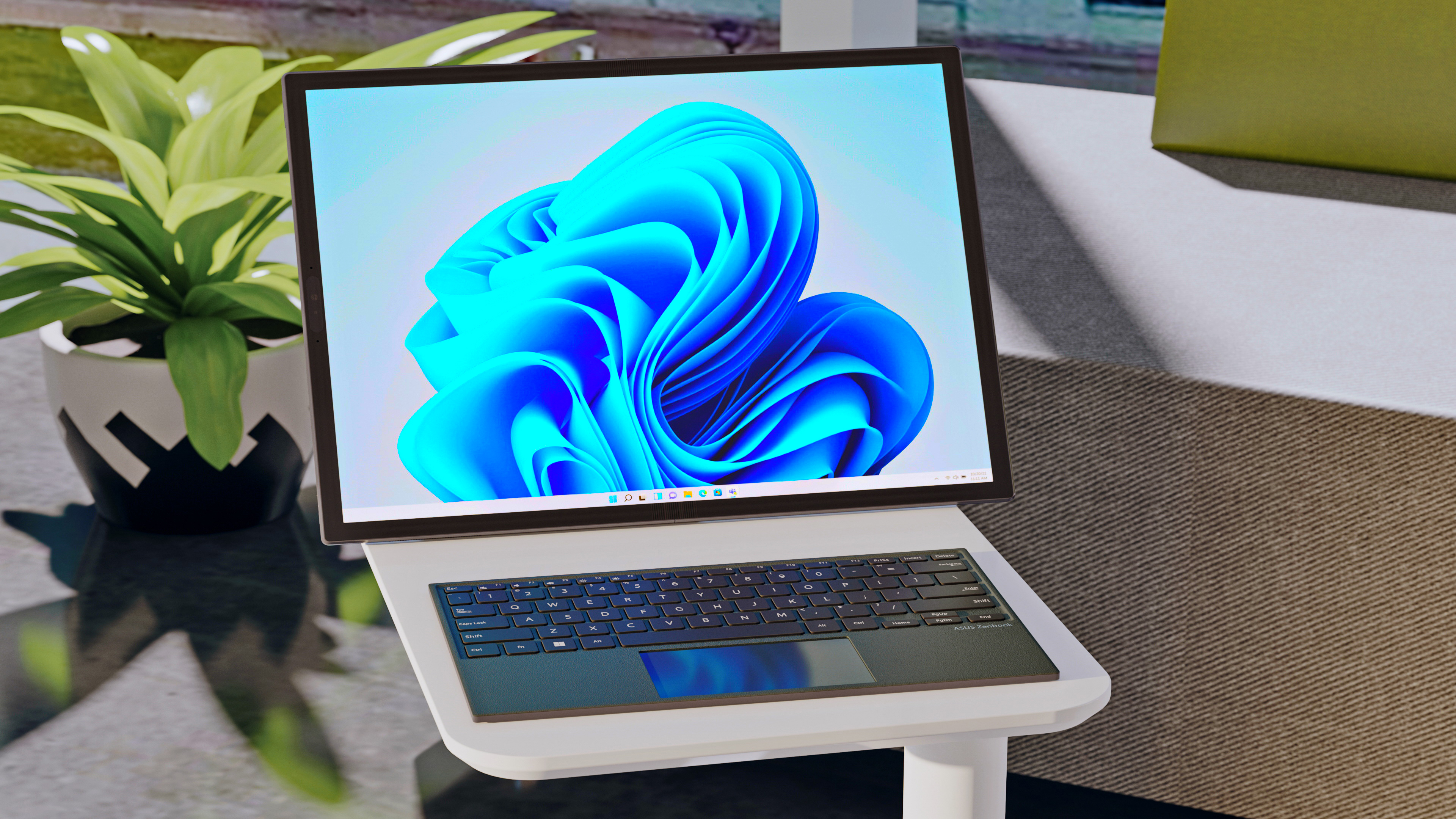 3D Flexible Screen Laptop ASUS Zenbook 17 Fold model