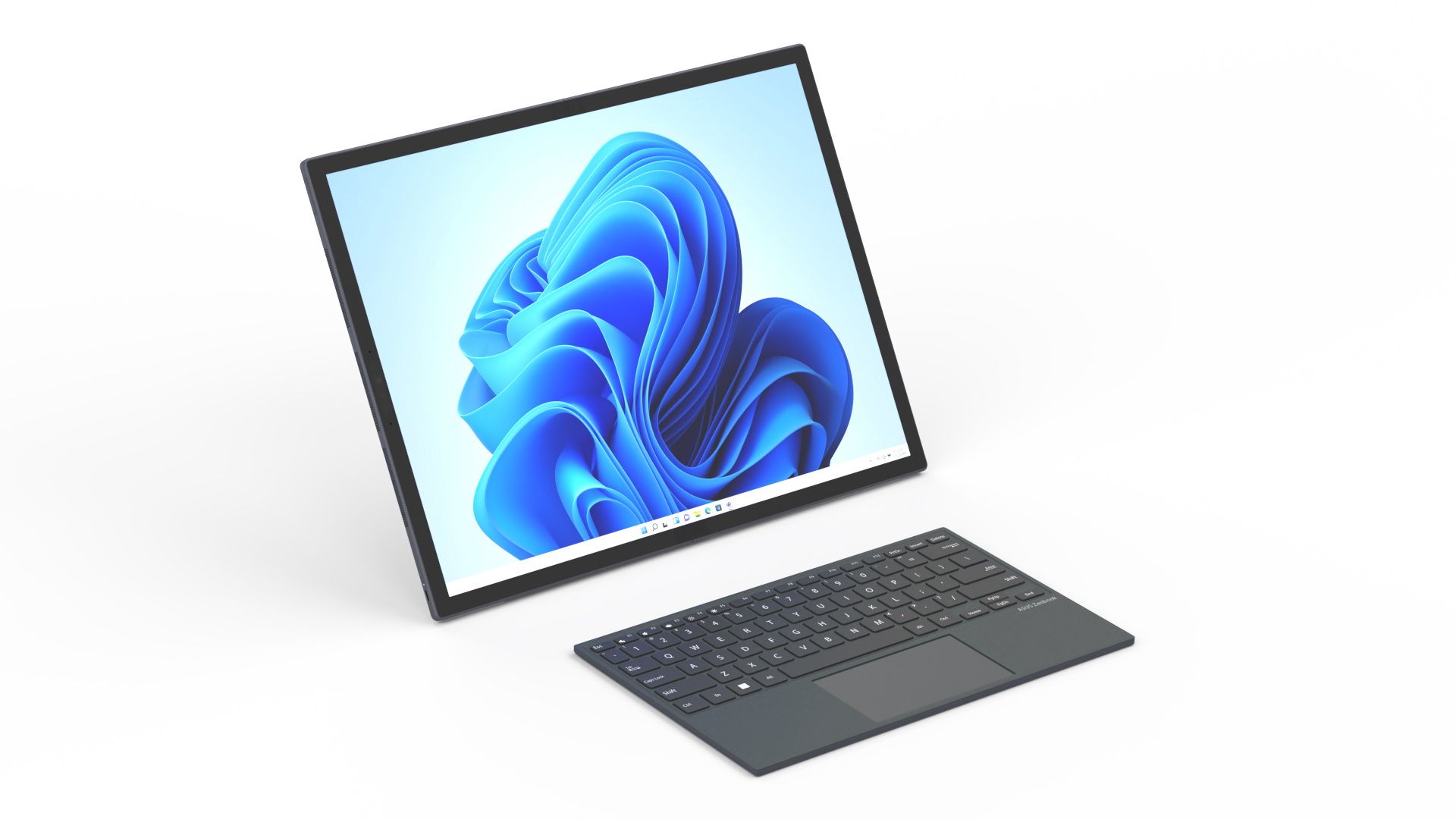 3D Flexible Screen Laptop ASUS Zenbook 17 Fold model