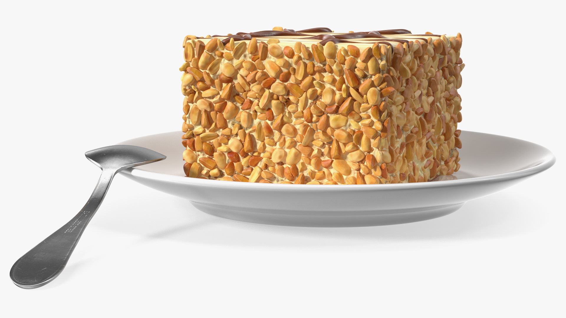 3D Mono Latte Cake Plate