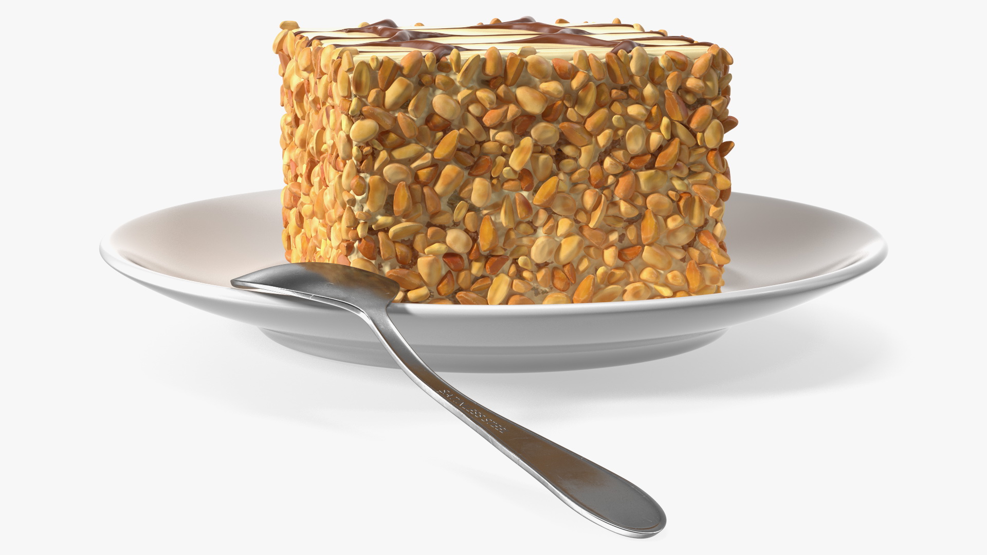 3D Mono Latte Cake Plate
