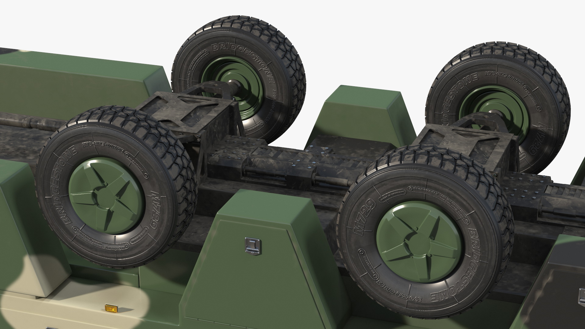 DF-17 Missile on Road Mobile Vehicle Rigged for Maya 3D