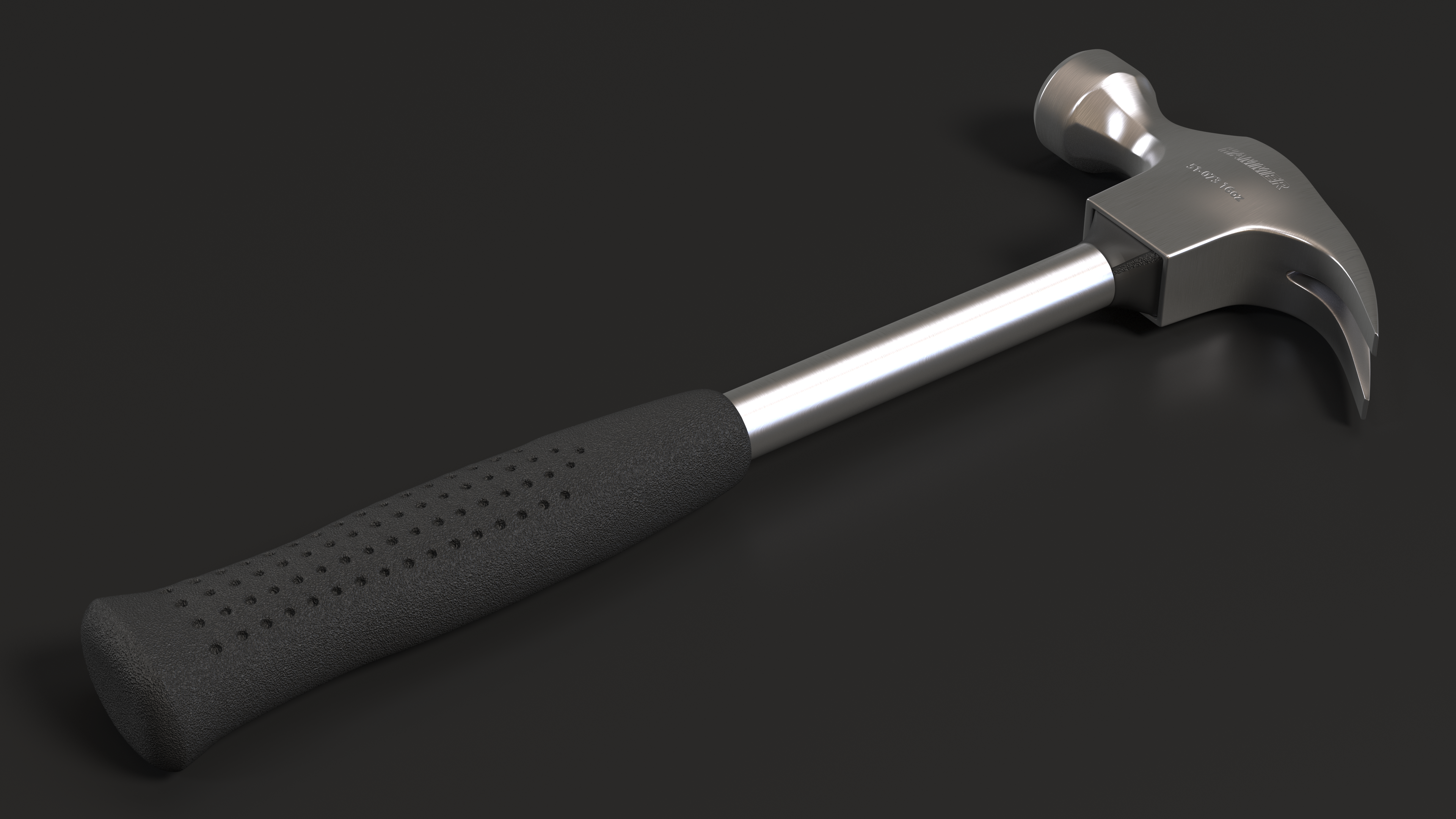 Steel Shaft Claw Hammer, view 12