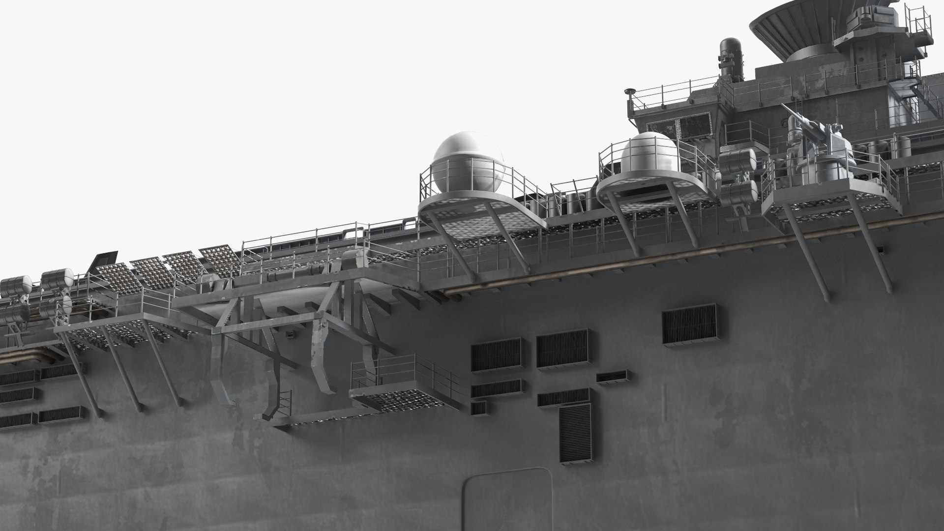 USS Tripoli LHA 7 with Aircrafts 3D