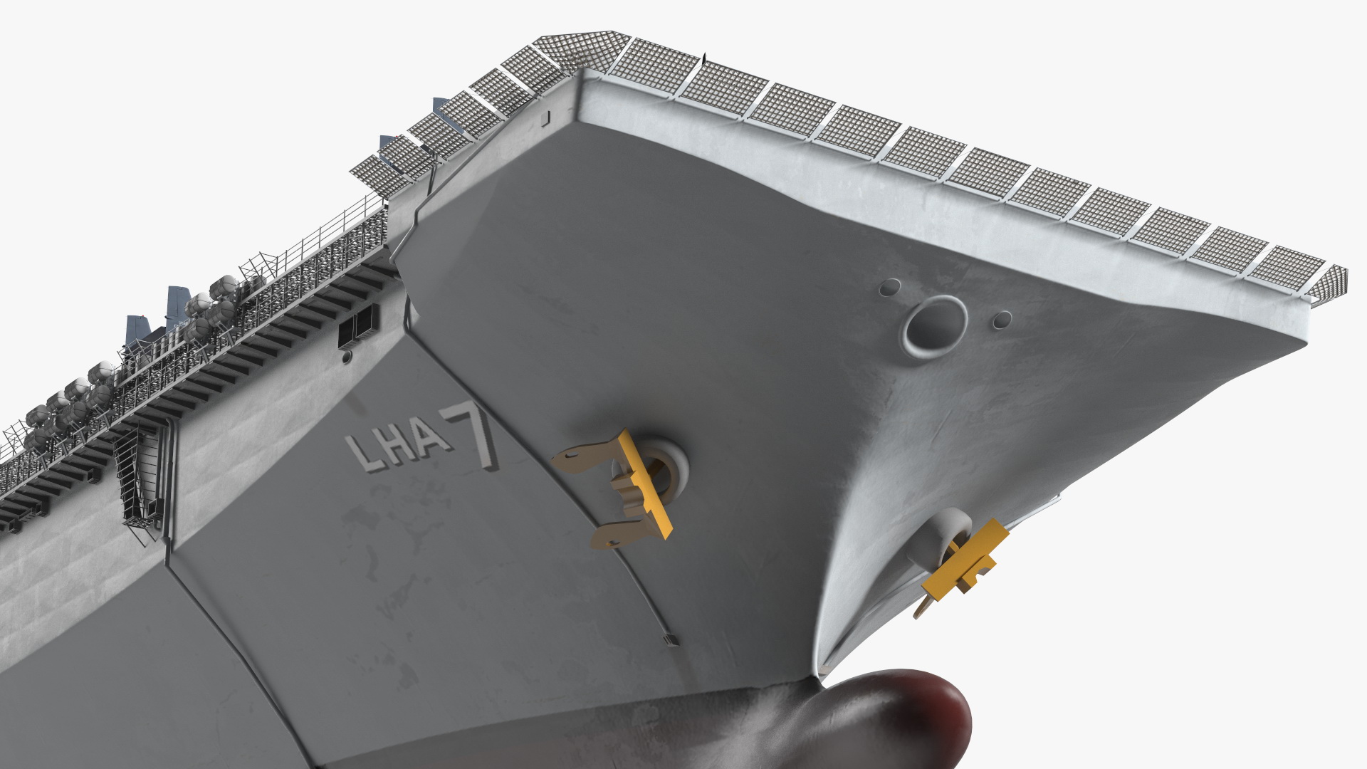 USS Tripoli LHA 7 with Aircrafts 3D