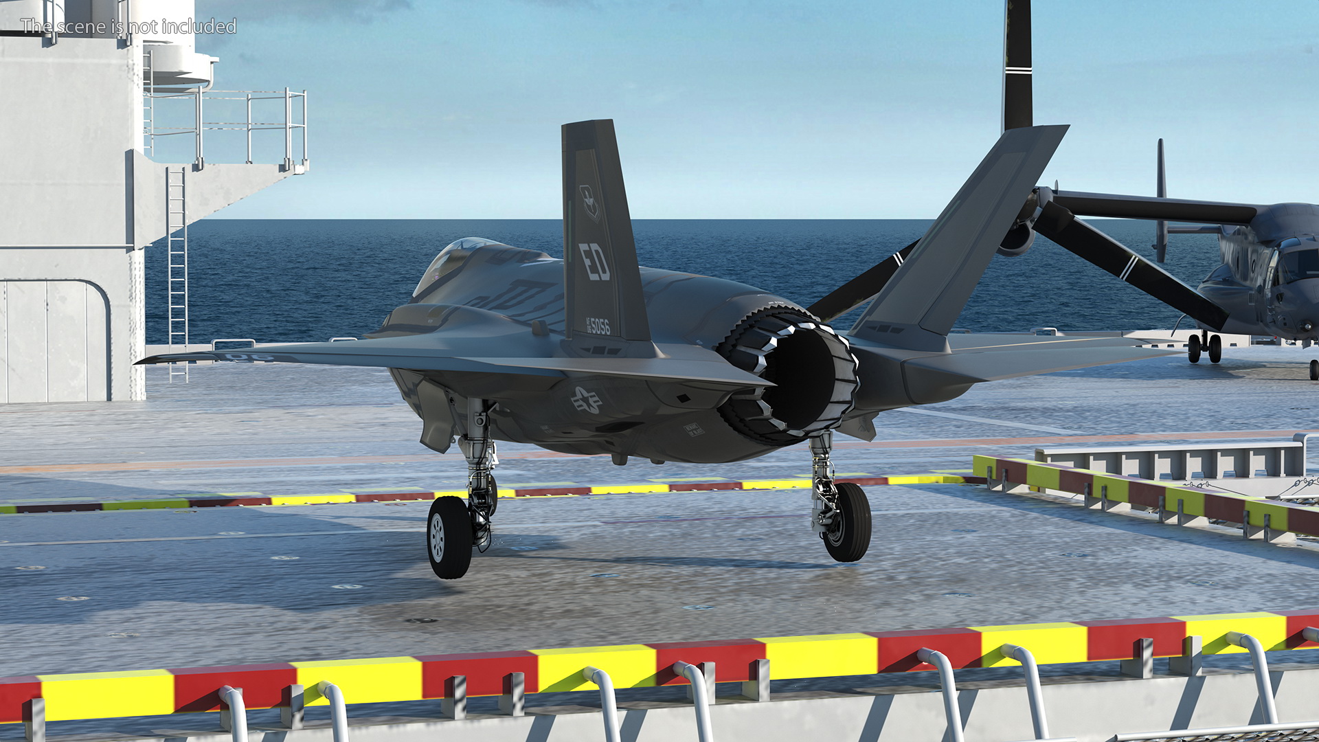 USS Tripoli LHA 7 with Aircrafts 3D
