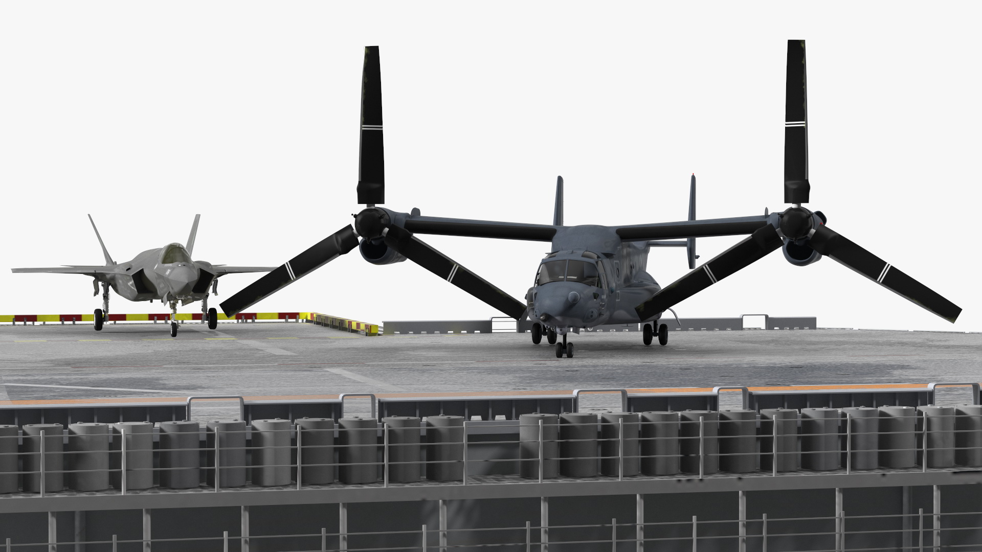 USS Tripoli LHA 7 with Aircrafts 3D
