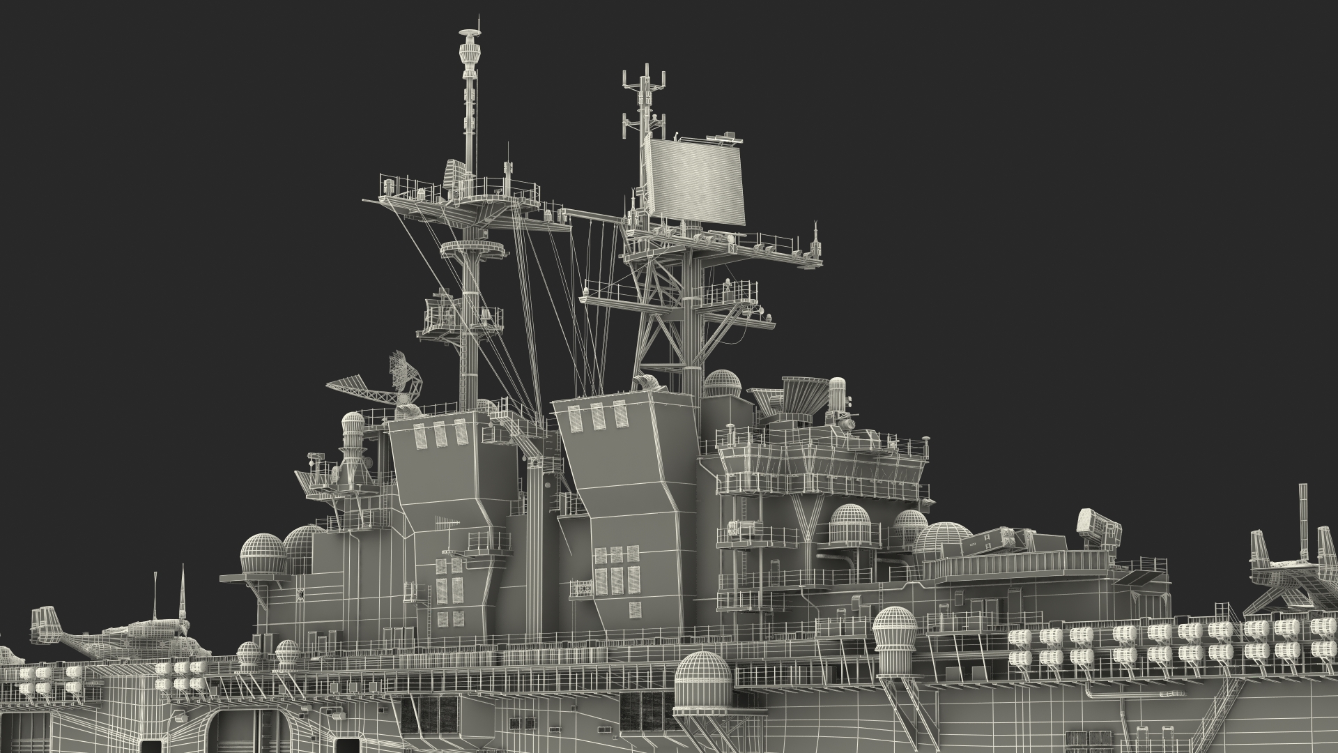 USS Tripoli LHA 7 with Aircrafts 3D