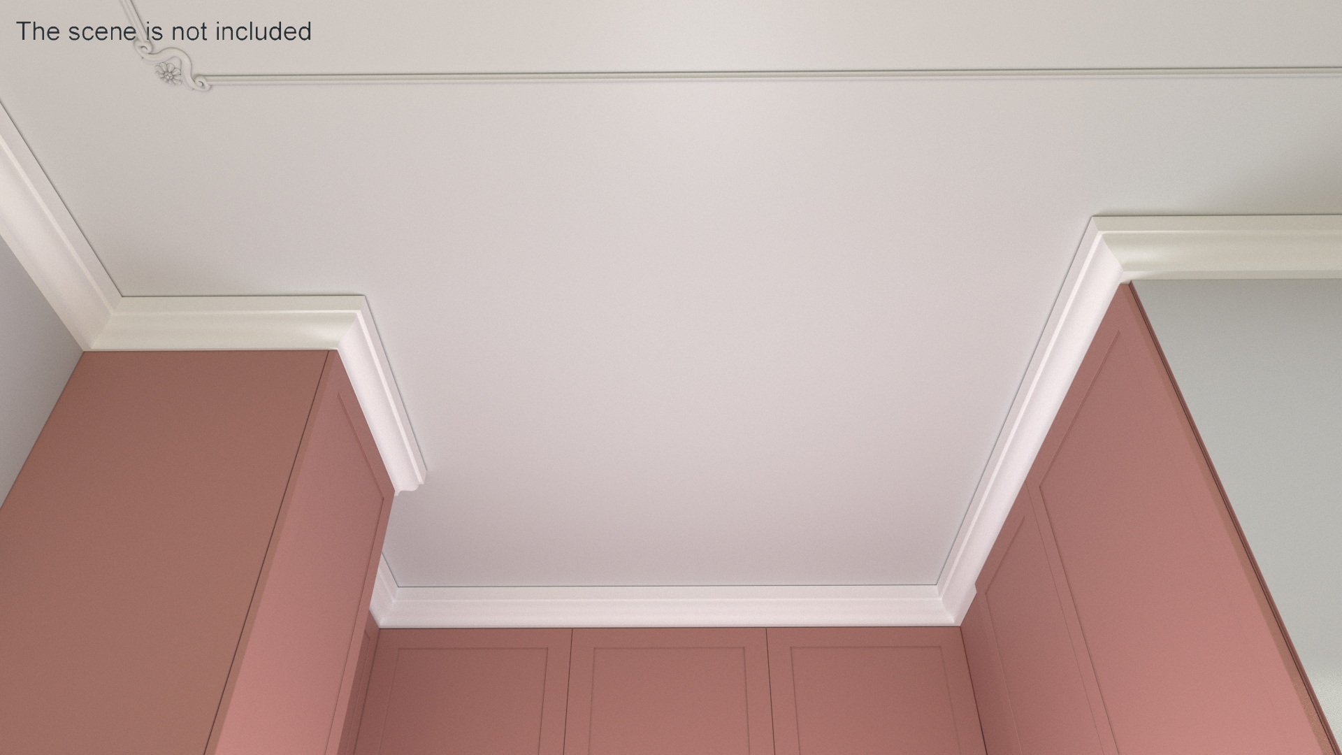 3D model Architectural Molding Gypsum Type 3