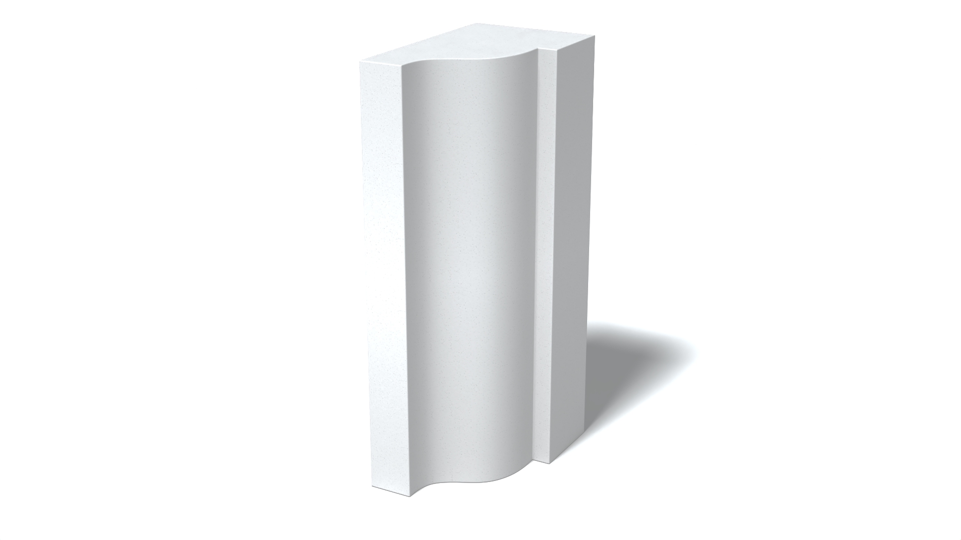 3D model Architectural Molding Gypsum Type 3