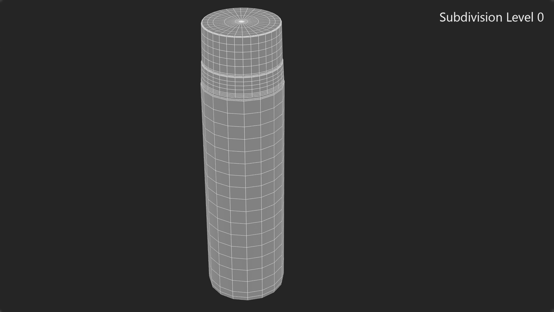 Shaving Cream Can 3D