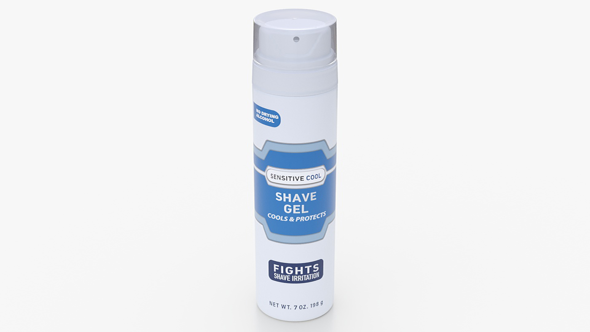 Shaving Cream Can 3D