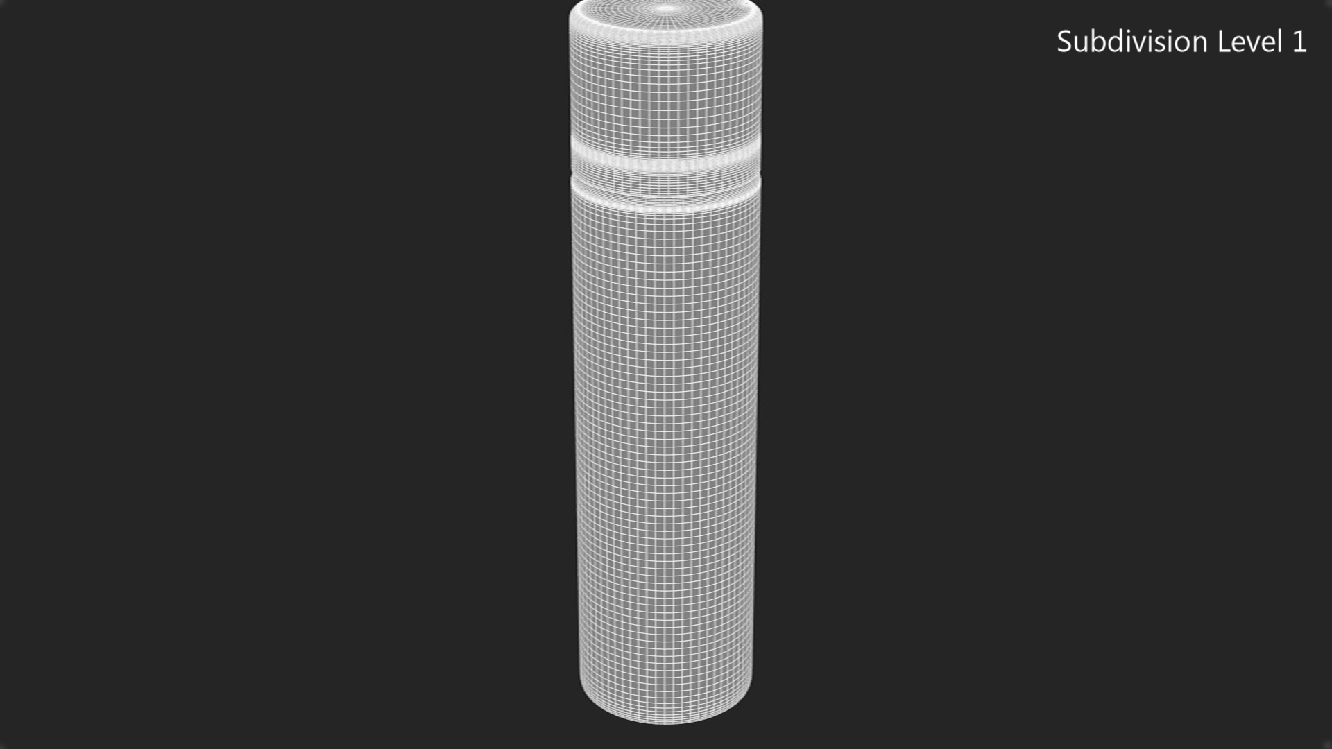 Shaving Cream Can 3D