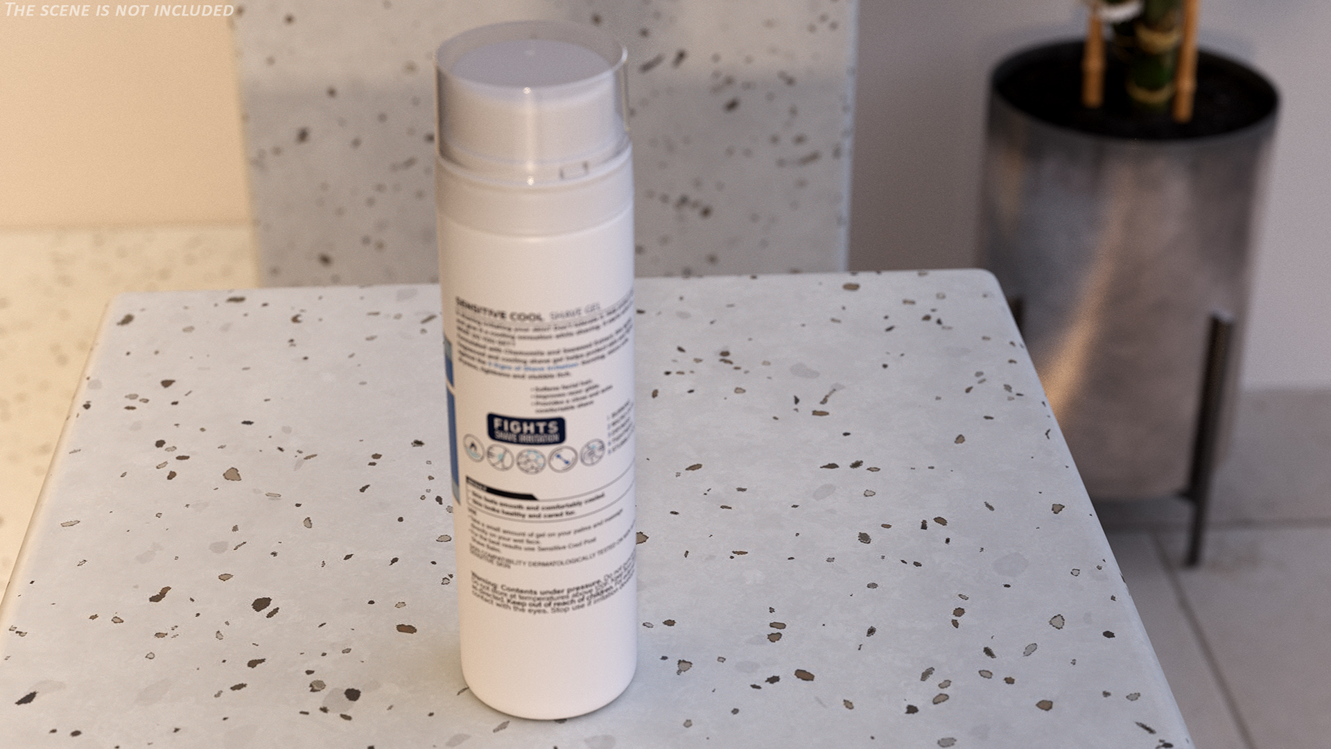 Shaving Cream Can 3D