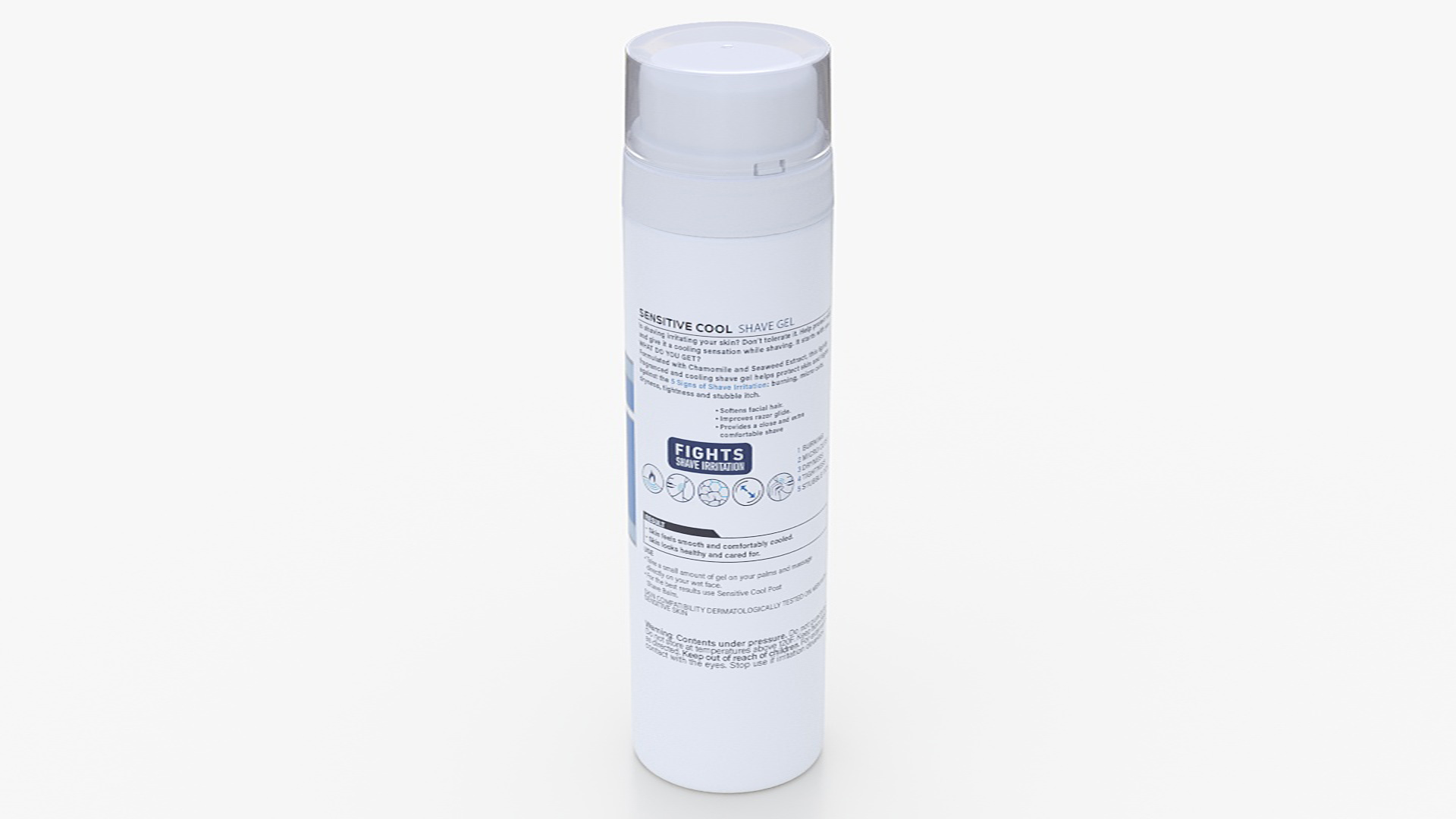 Shaving Cream Can 3D