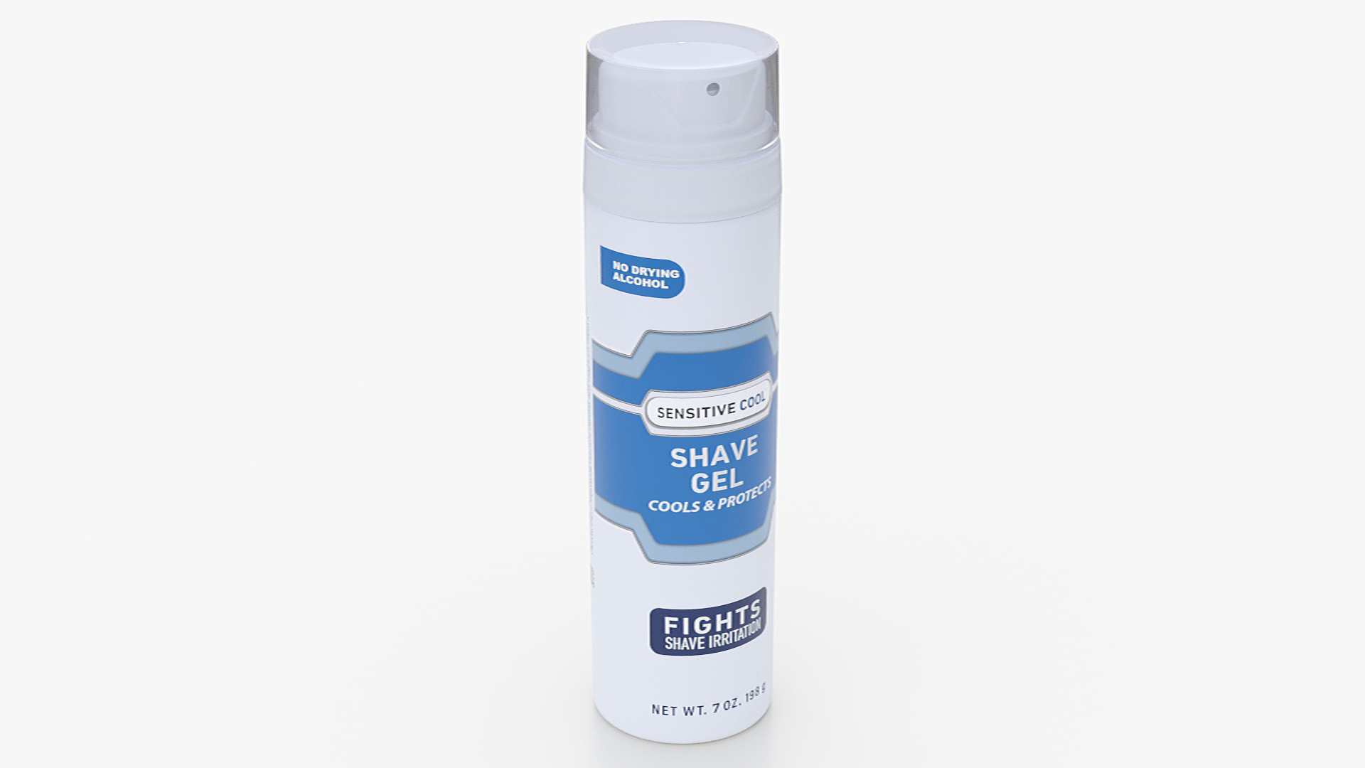 Shaving Cream Can 3D