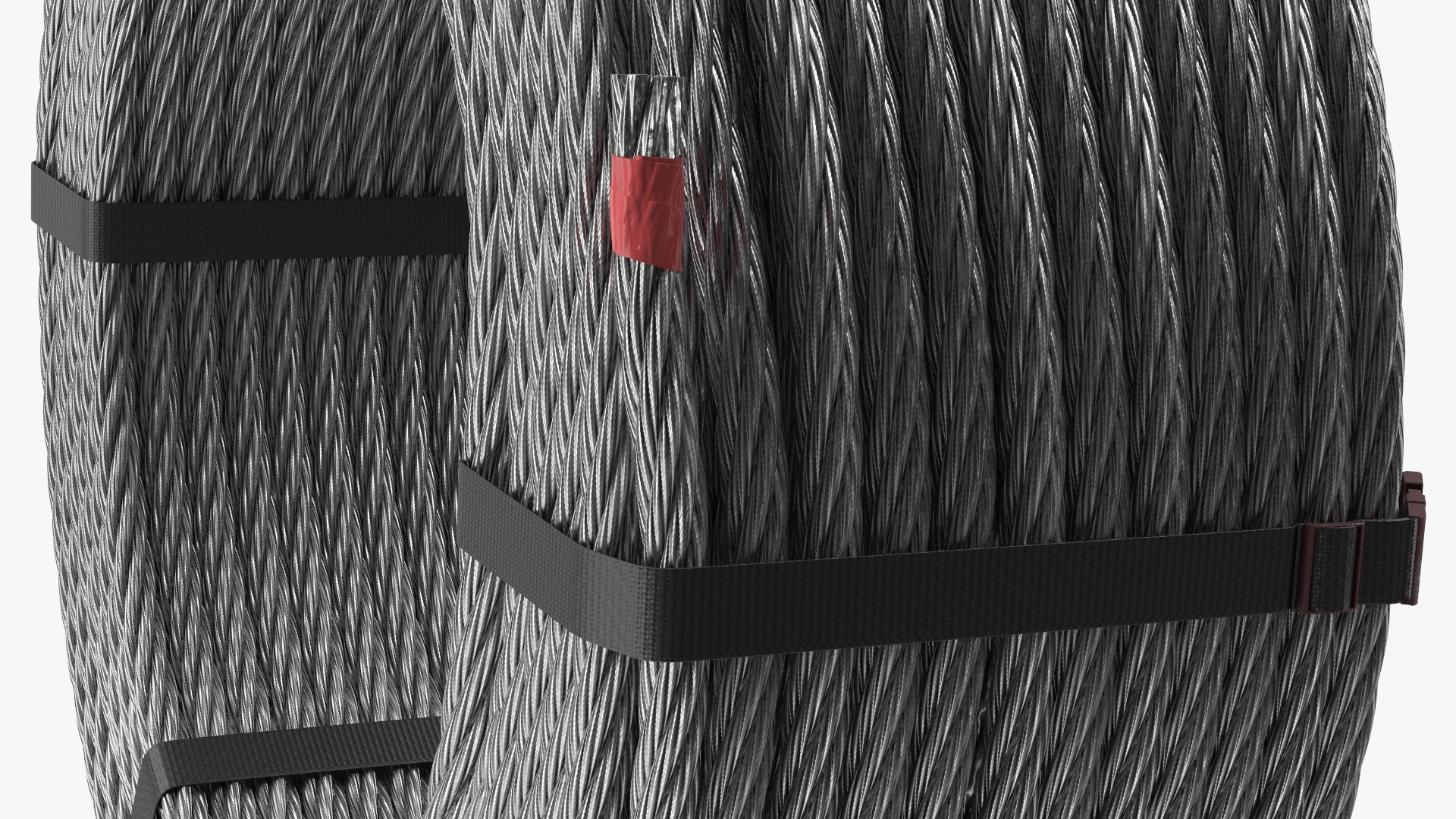 3D Srawl Warp Steel Rope Coil