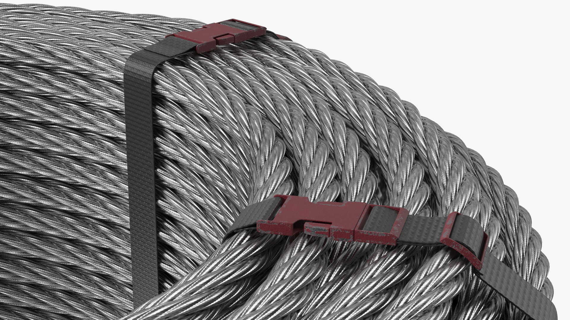 3D Srawl Warp Steel Rope Coil