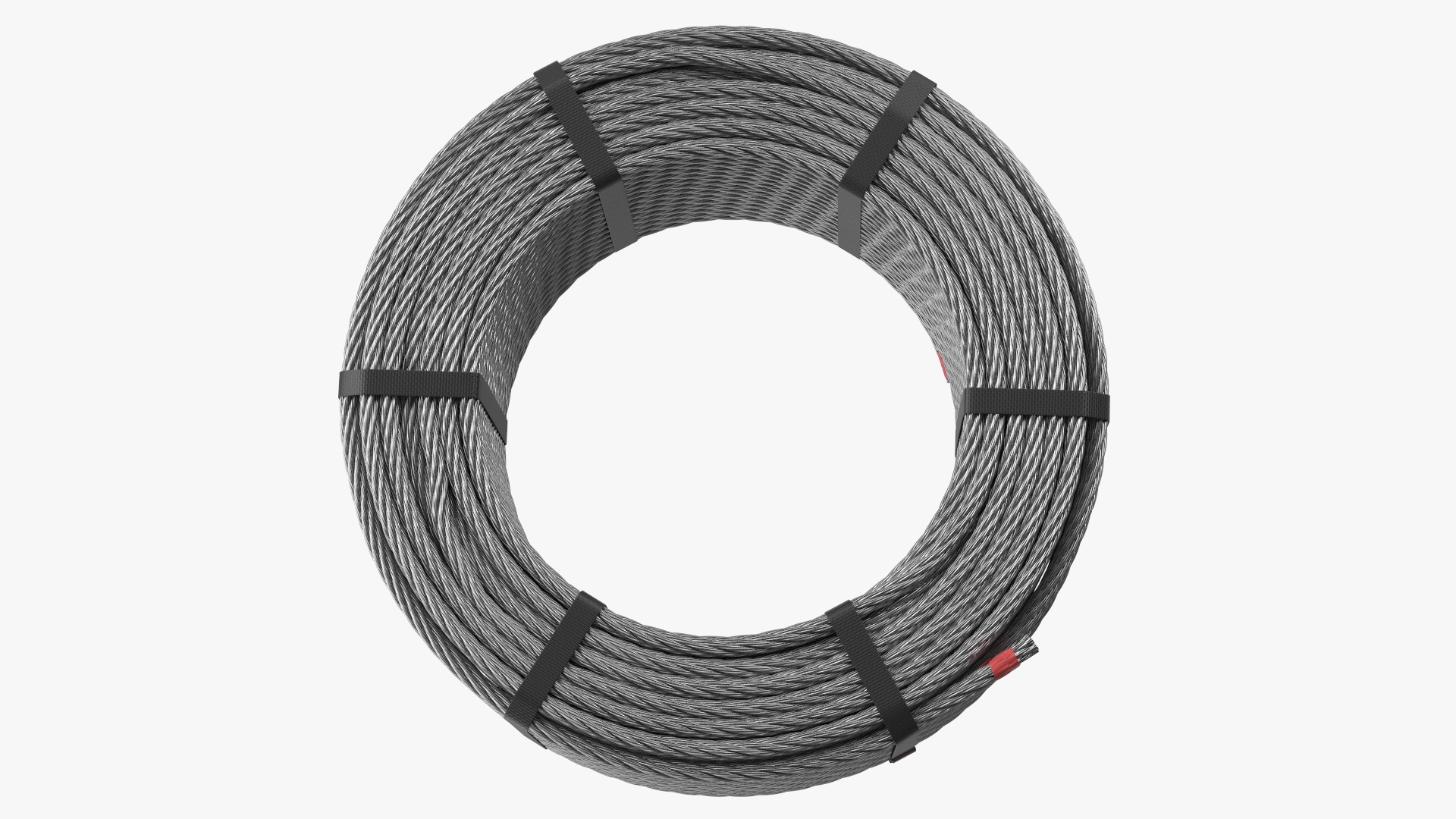 3D Srawl Warp Steel Rope Coil