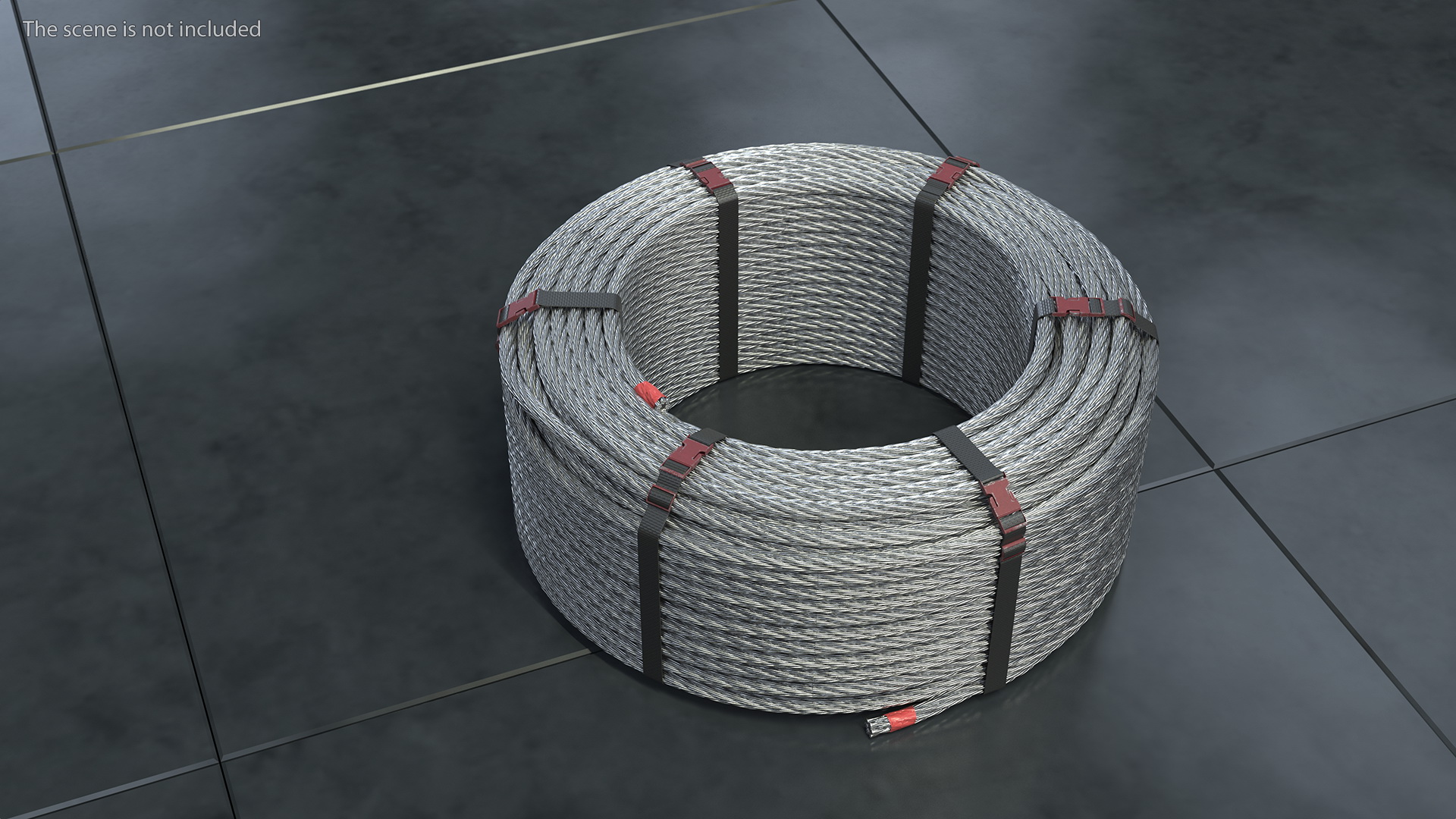 3D Srawl Warp Steel Rope Coil