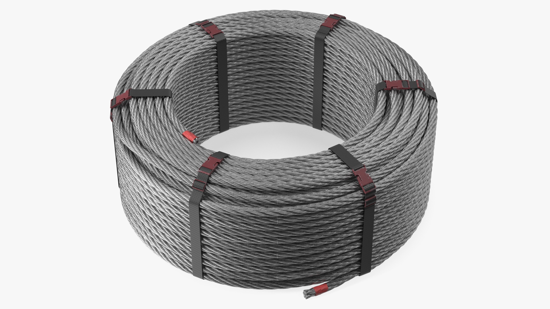 3D Srawl Warp Steel Rope Coil