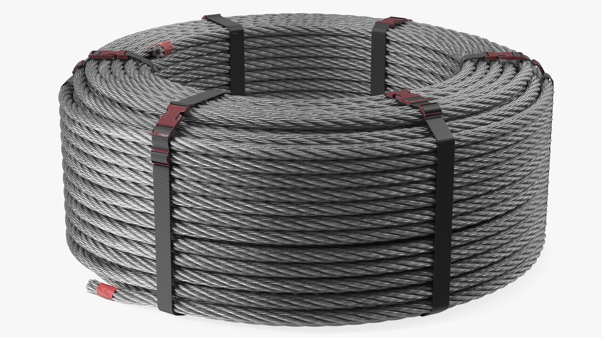 3D Srawl Warp Steel Rope Coil