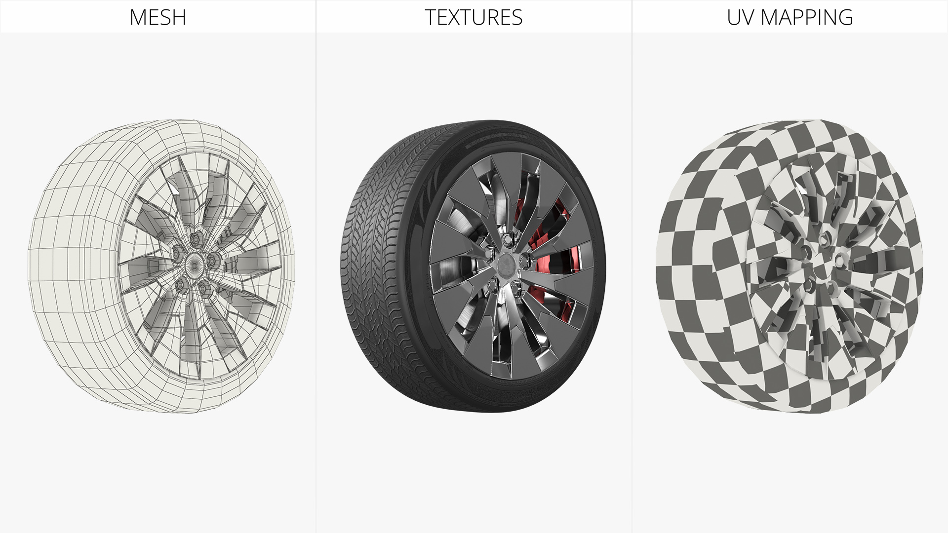 Multi Spoke Car Wheel Rim - view 6
