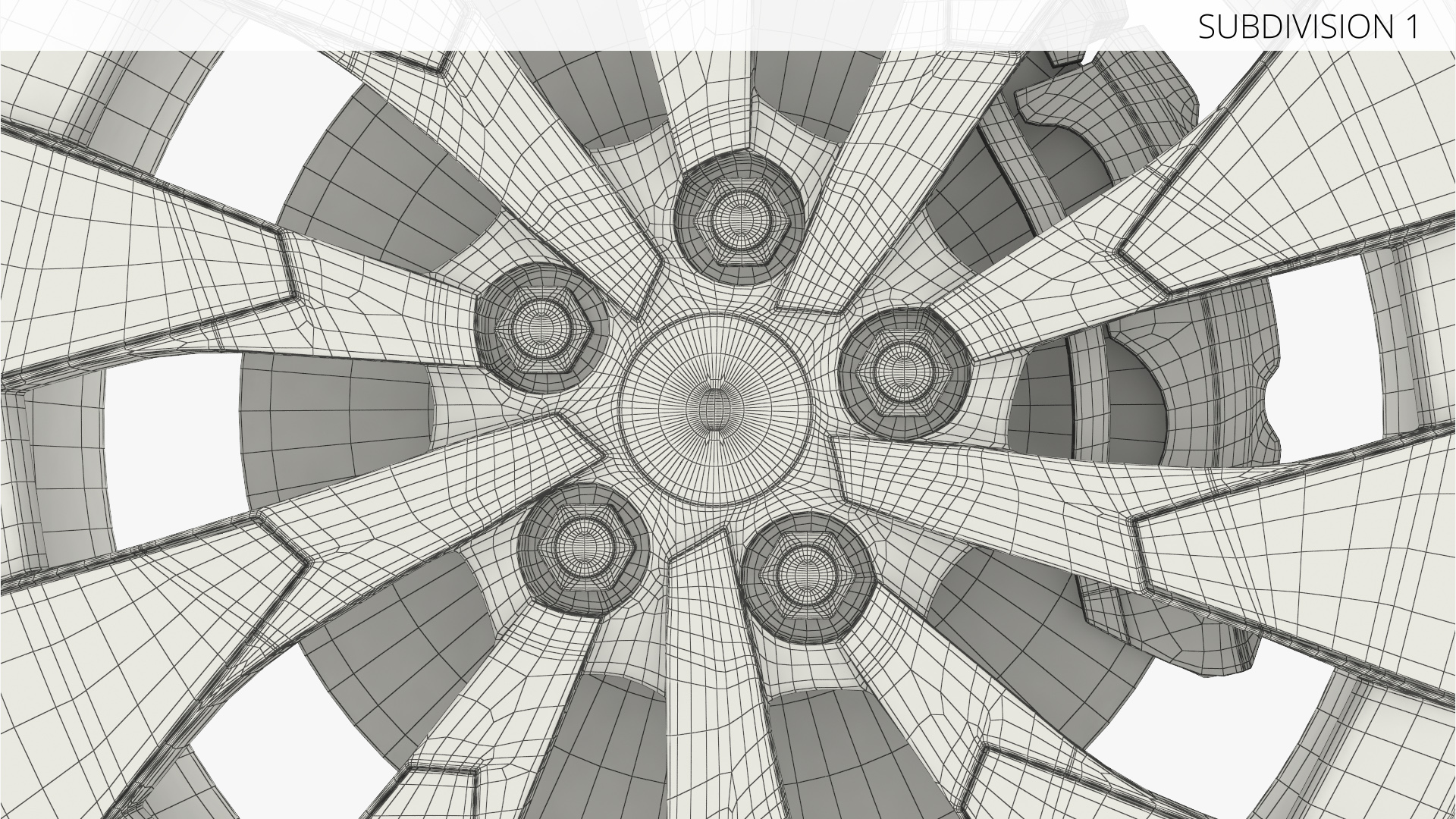 Multi Spoke Car Wheel Rim - view 8