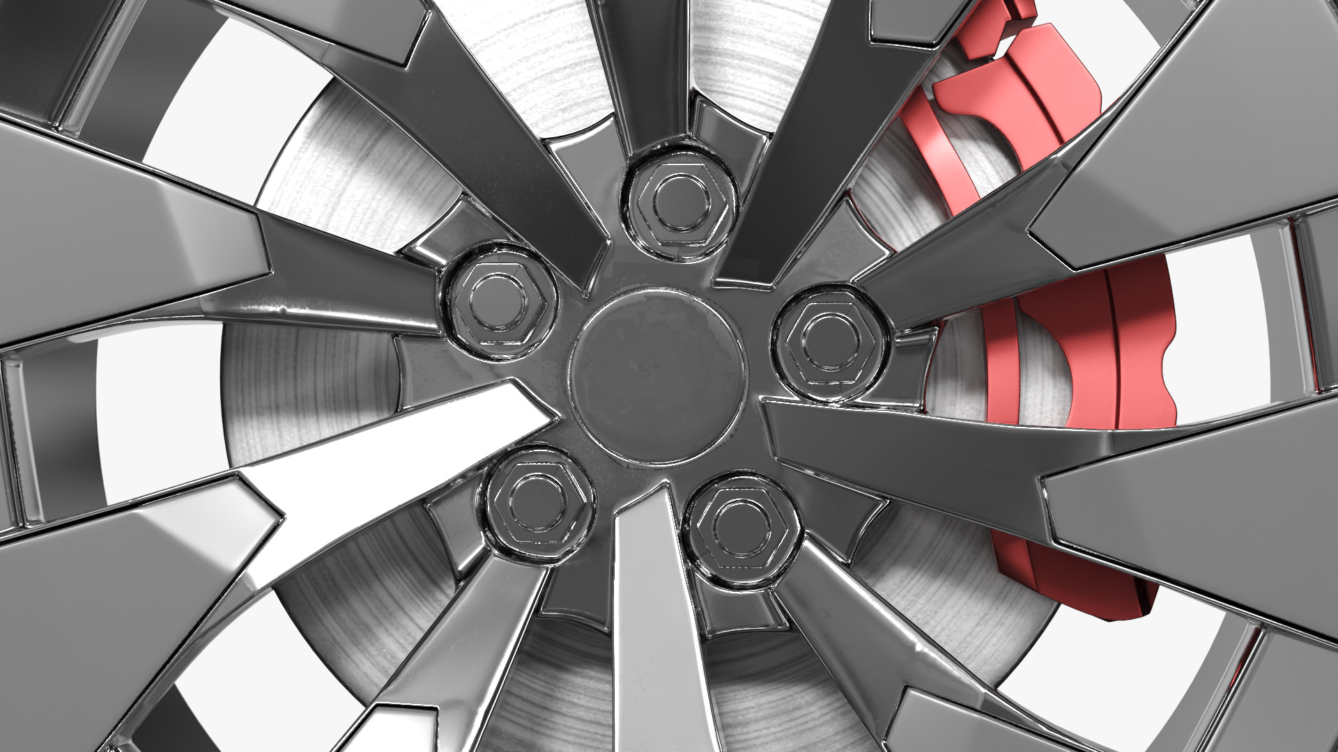 Multi Spoke Car Wheel Rim - view 4