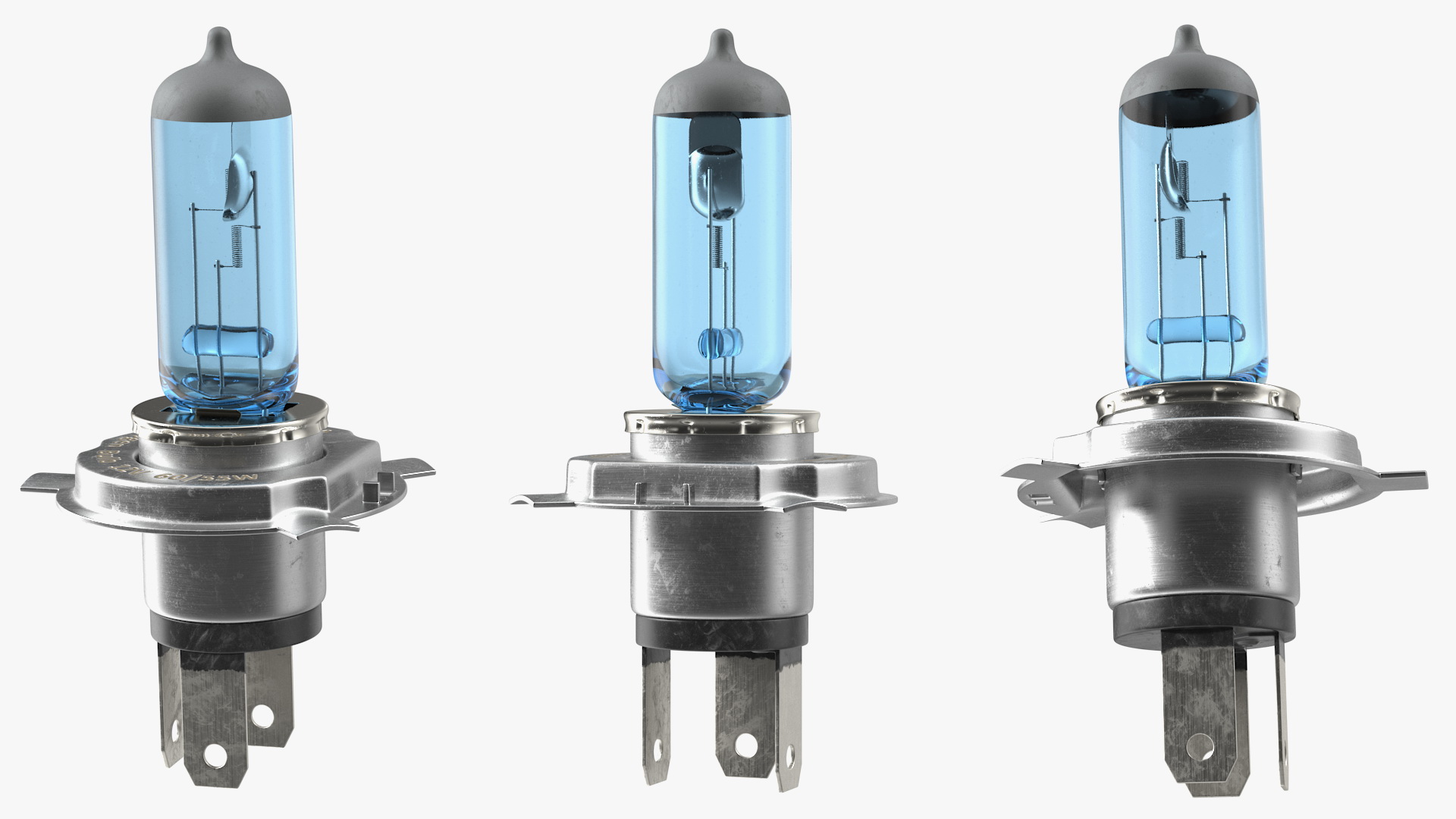 3D model Wurth Halogen Car Bulb H4 12V 5000K