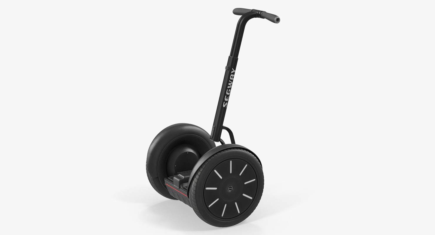 3D Segway Electric Self Balance Scooter Rigged model