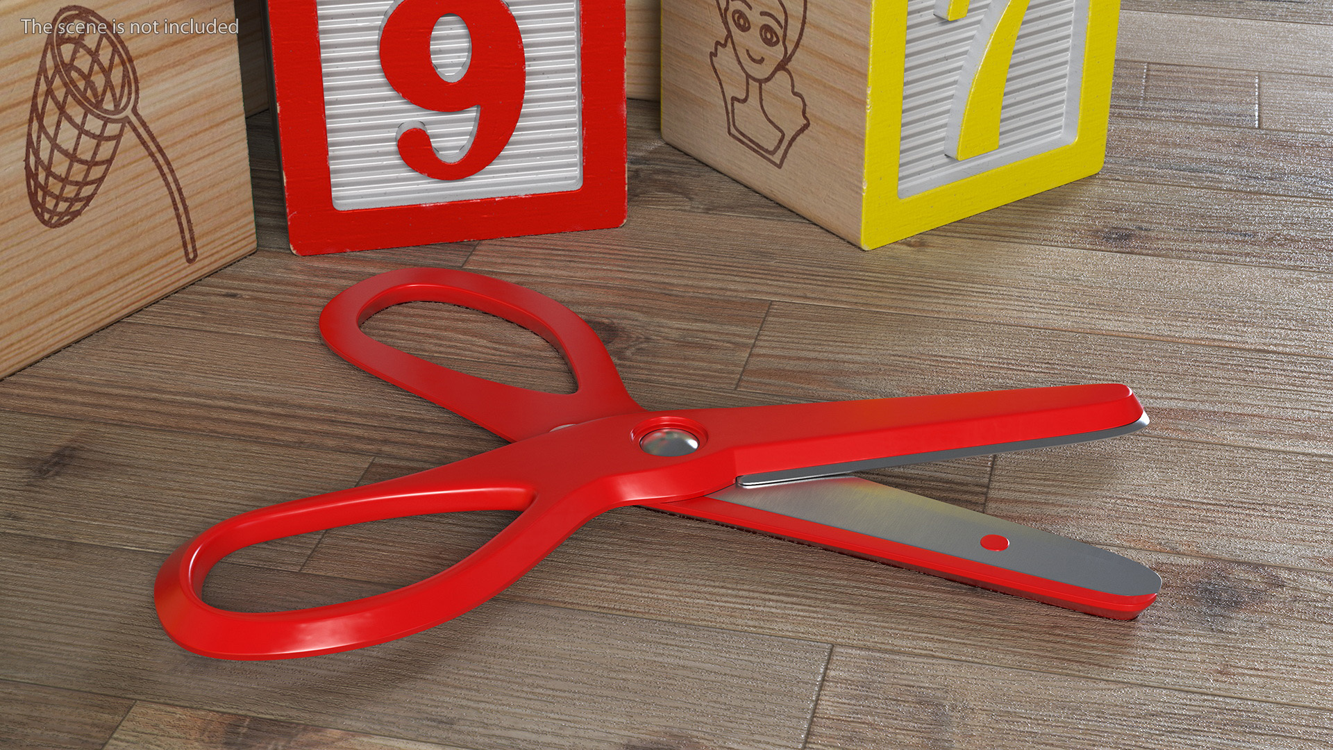 3D model Childrens Safety Kids Scissors