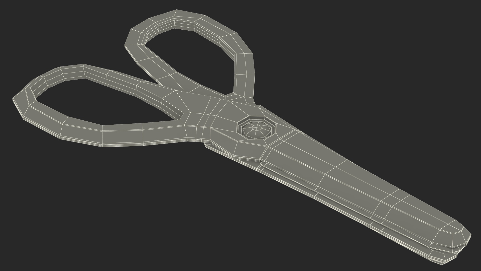 3D model Childrens Safety Kids Scissors