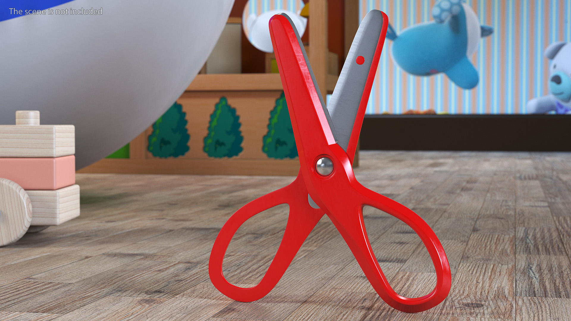 3D model Childrens Safety Kids Scissors