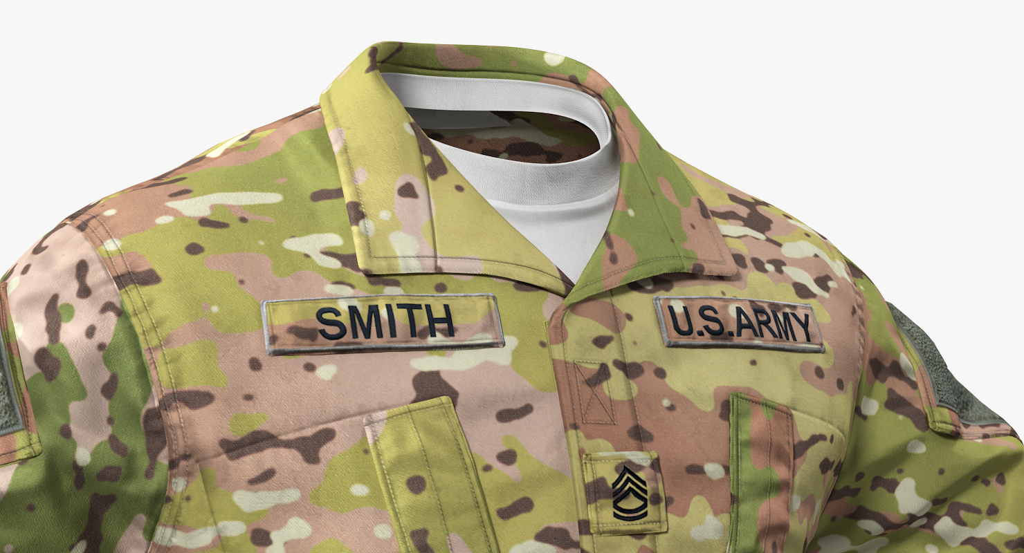 3D US Army ACU Coat