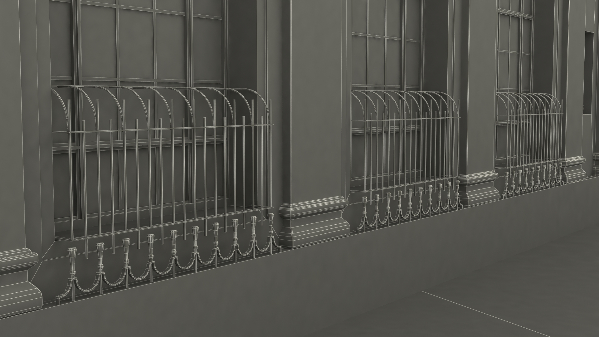 Farmers and Mechanics Bank Building in Georgetown 3D model