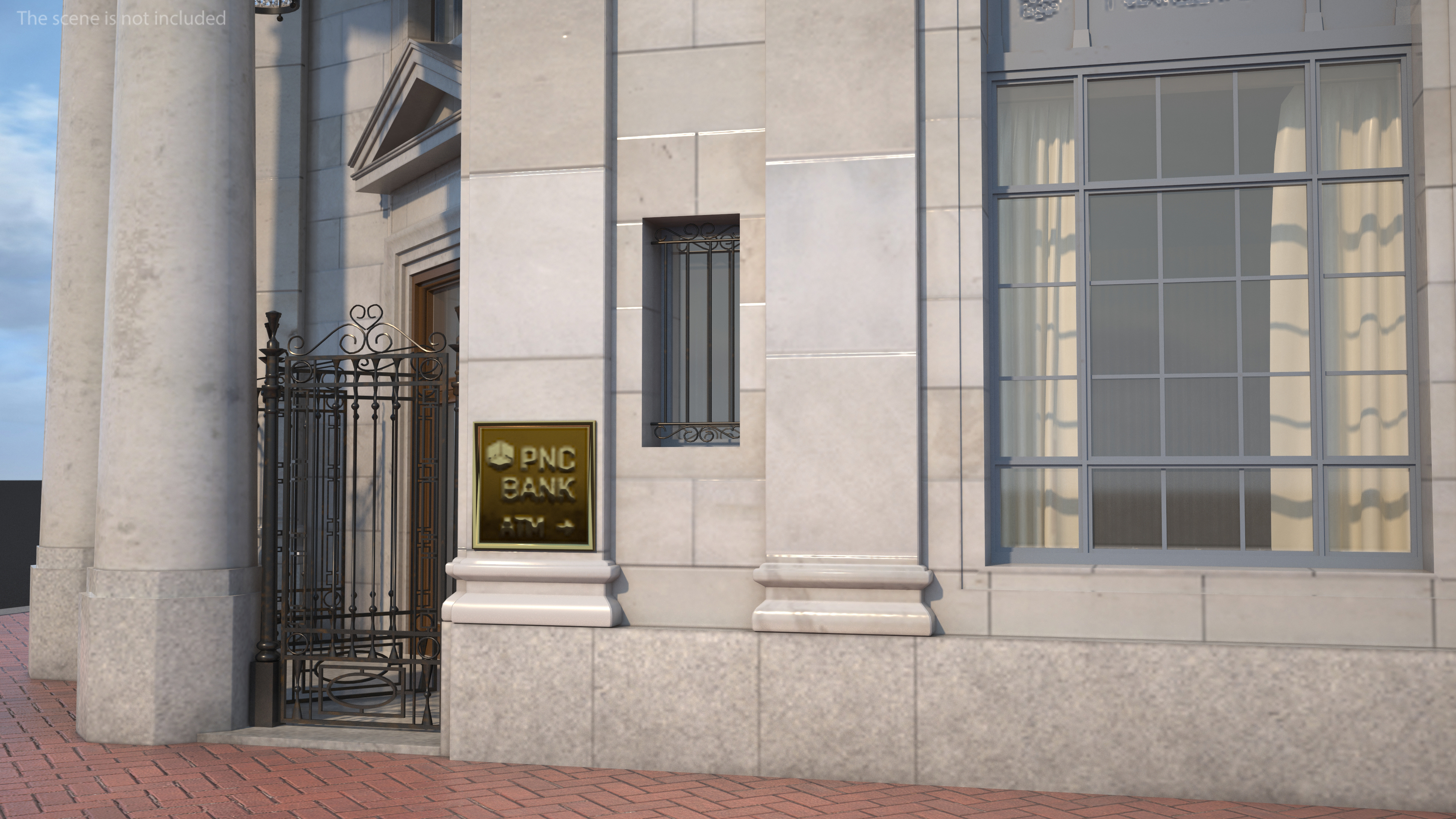 Farmers and Mechanics Bank Building in Georgetown 3D model