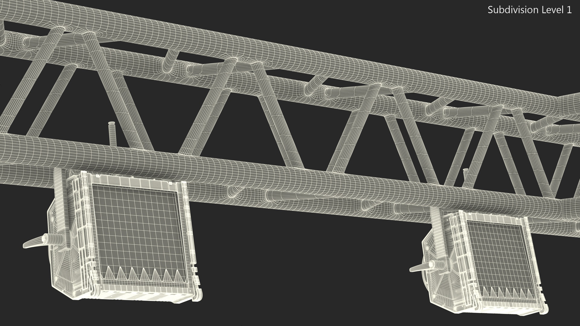 3D Show Lights System model