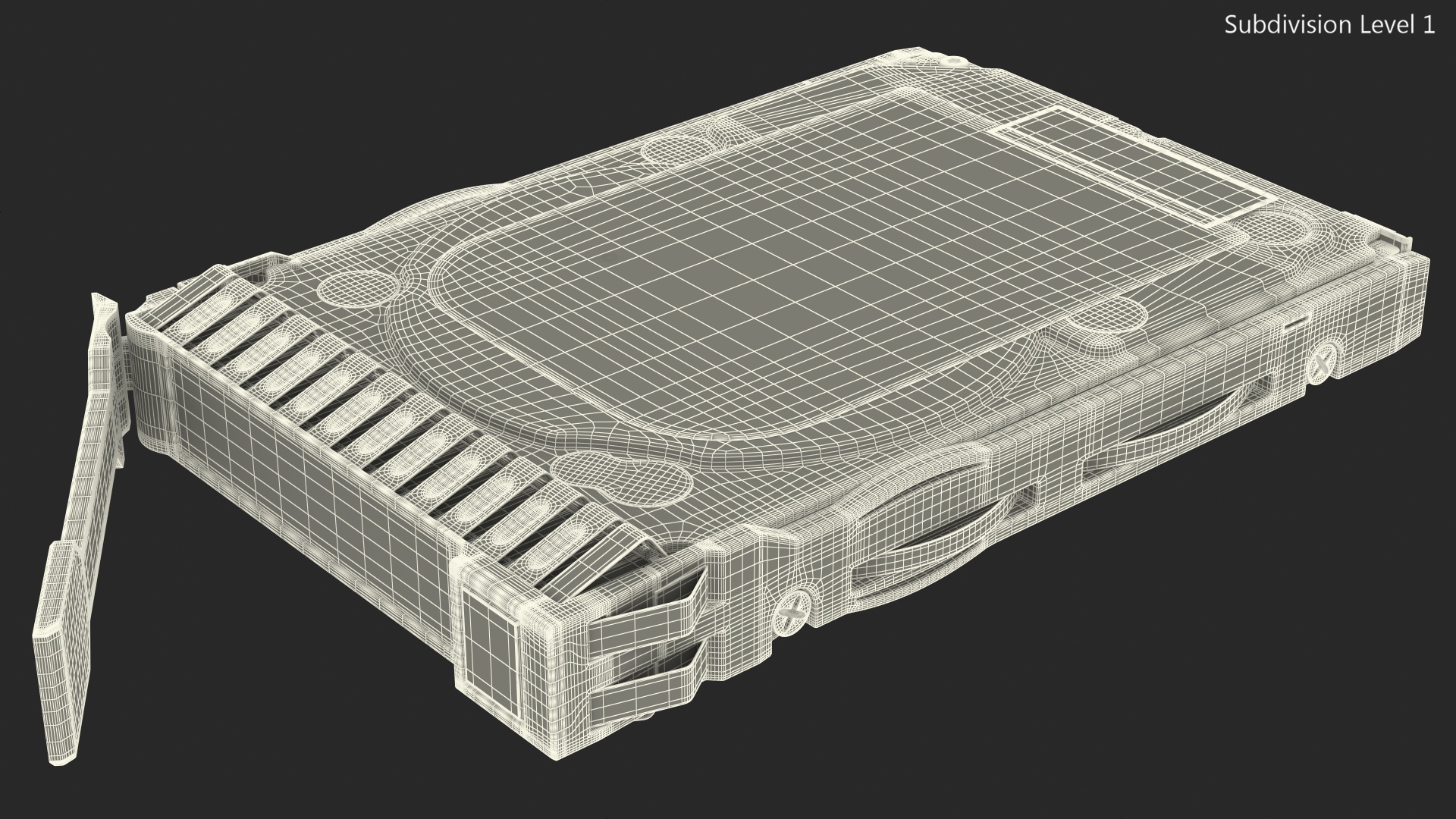 3D HP MM1000GBKAL HDD model