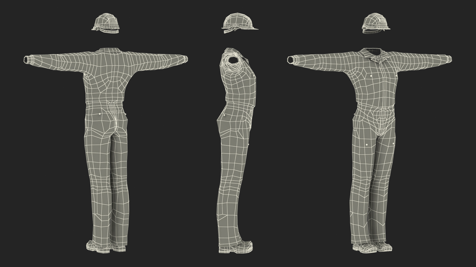 3D model Rescuer Clothes