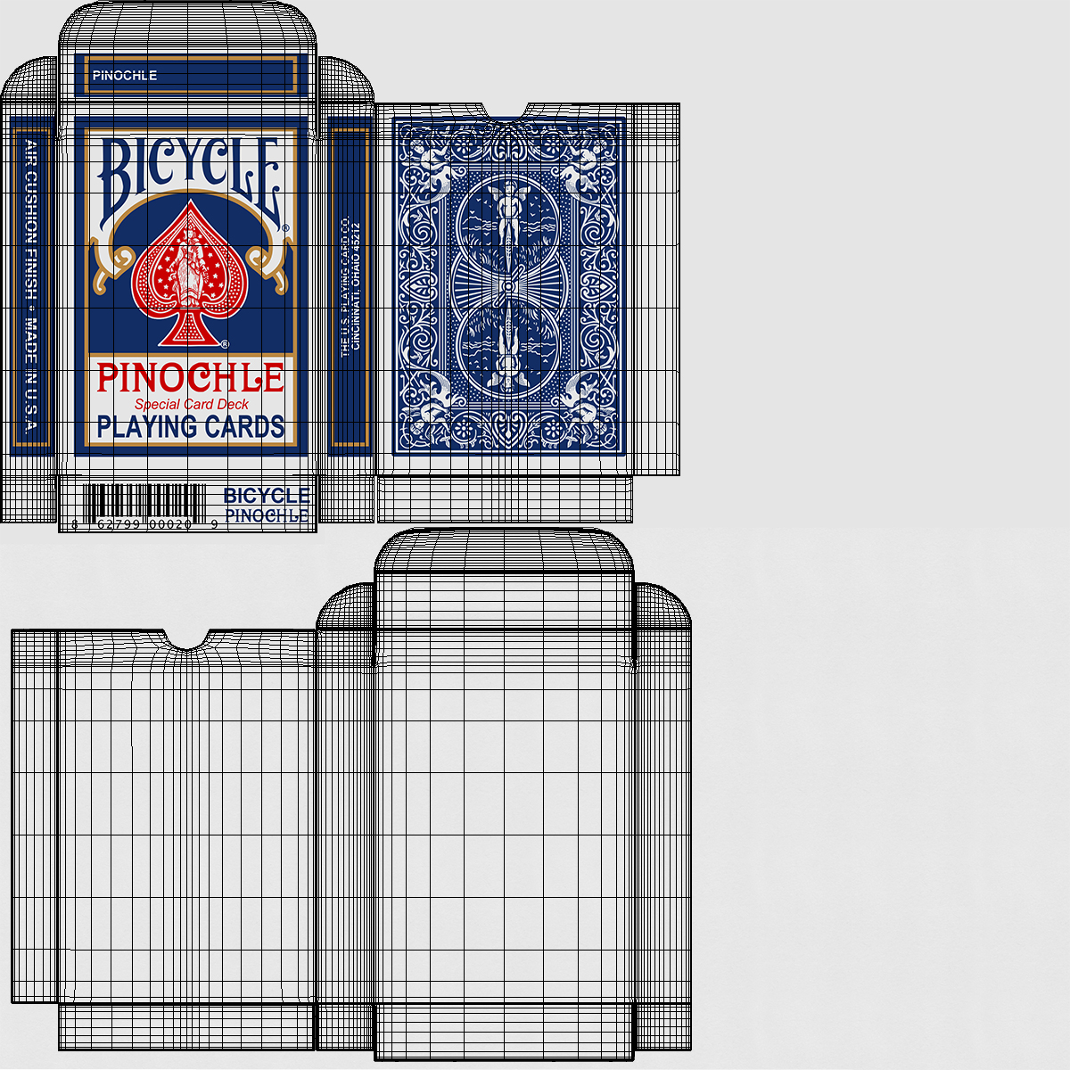 3D Bicycle Playing Cards Pack