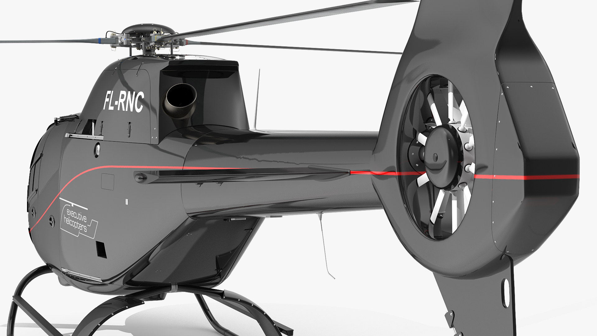 3D model Eurocopter EC120 Colibri Simple Interior