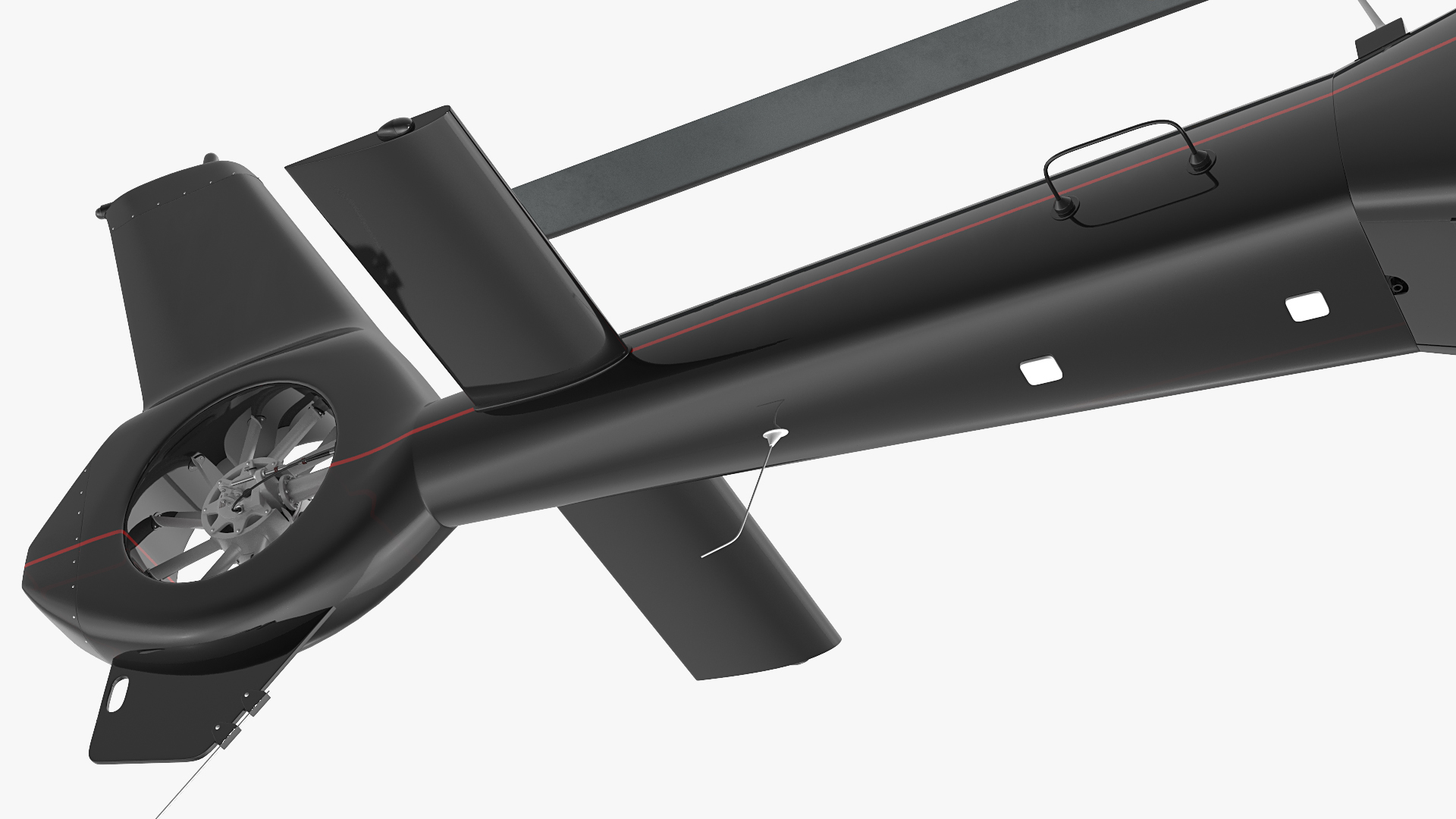 3D model Eurocopter EC120 Colibri Simple Interior
