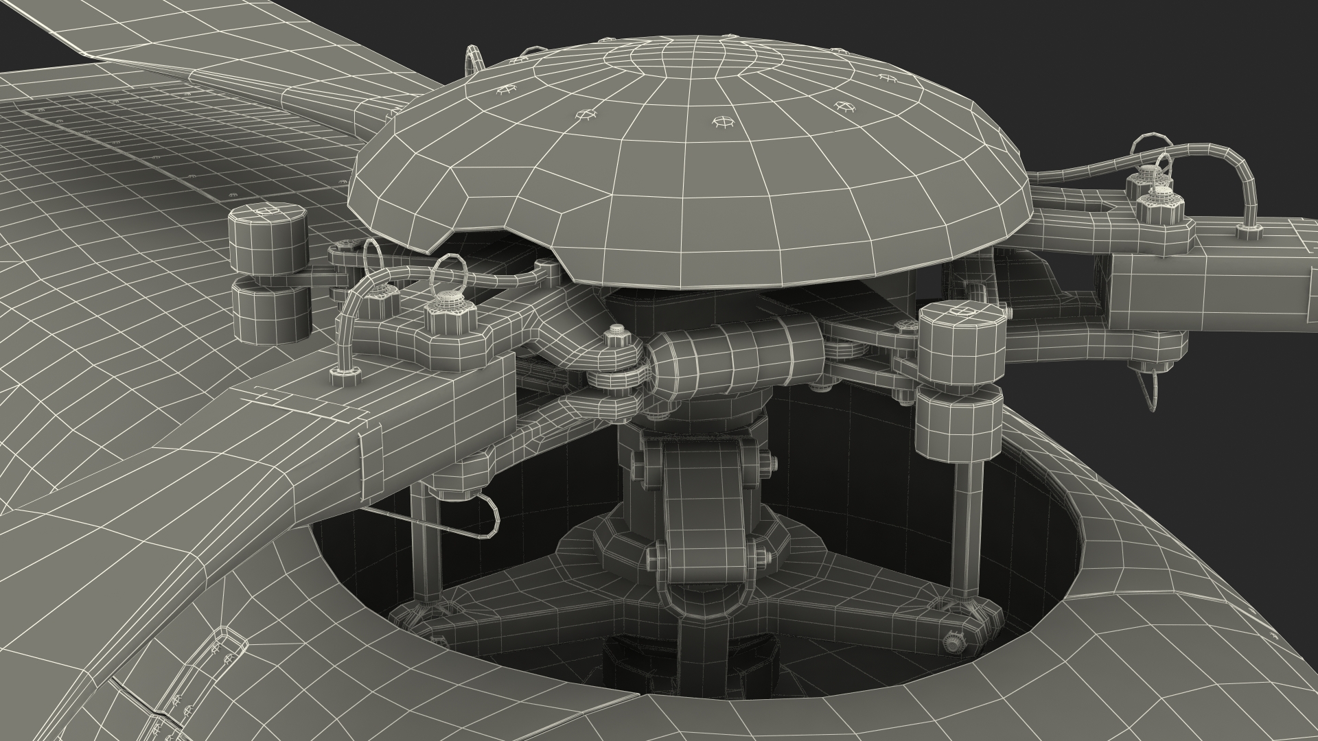 3D model Eurocopter EC120 Colibri Simple Interior