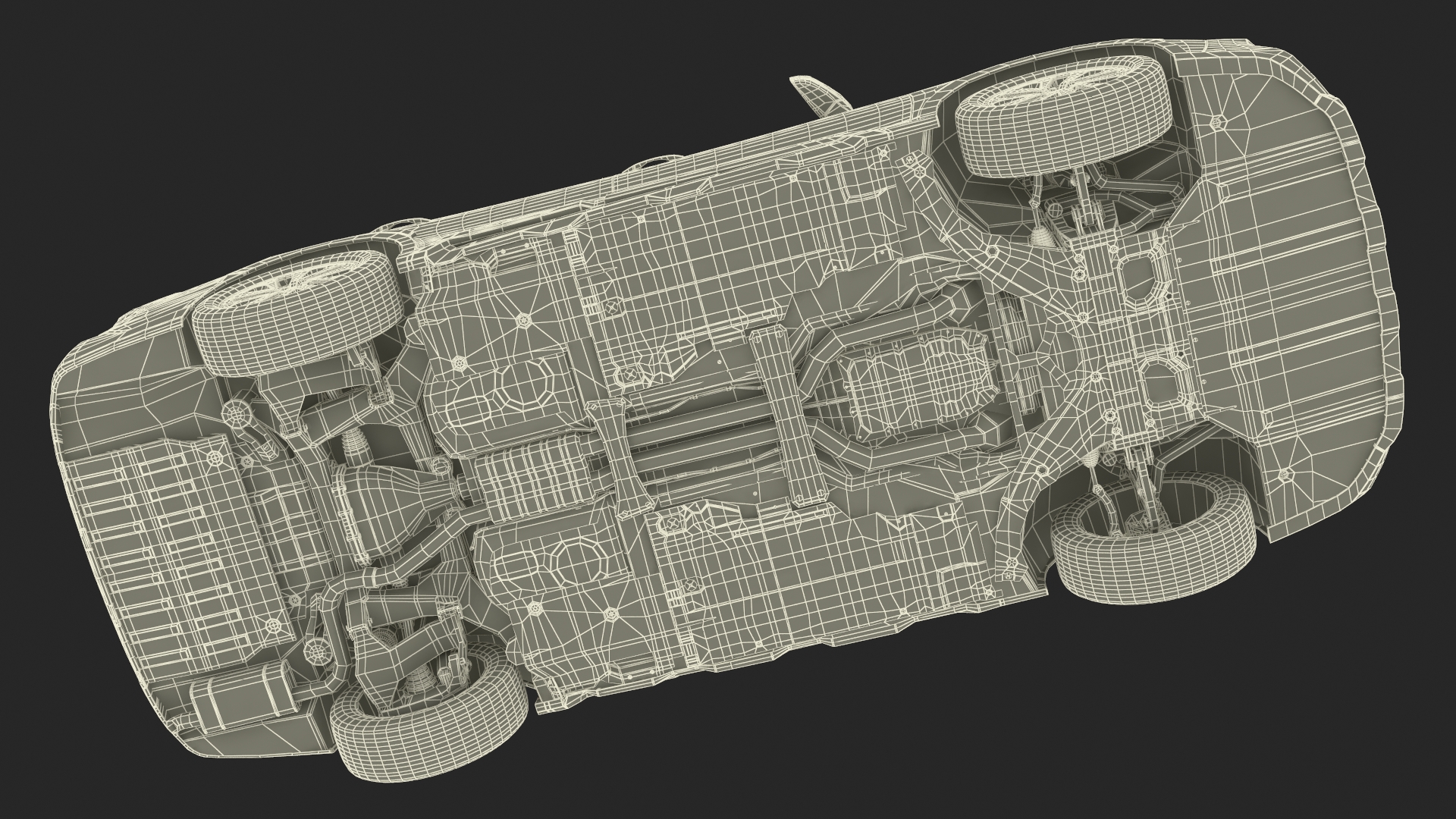 Subaru Outback 2025 Blue 3D model