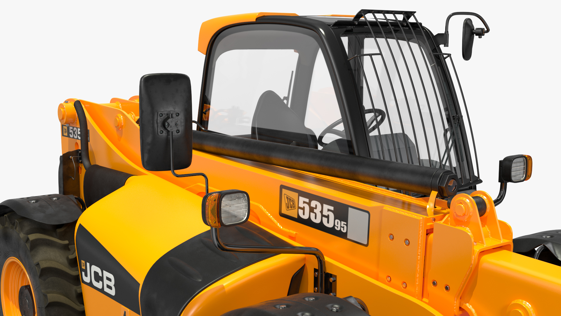 Telescopic Handler JCB 535-95 3D model