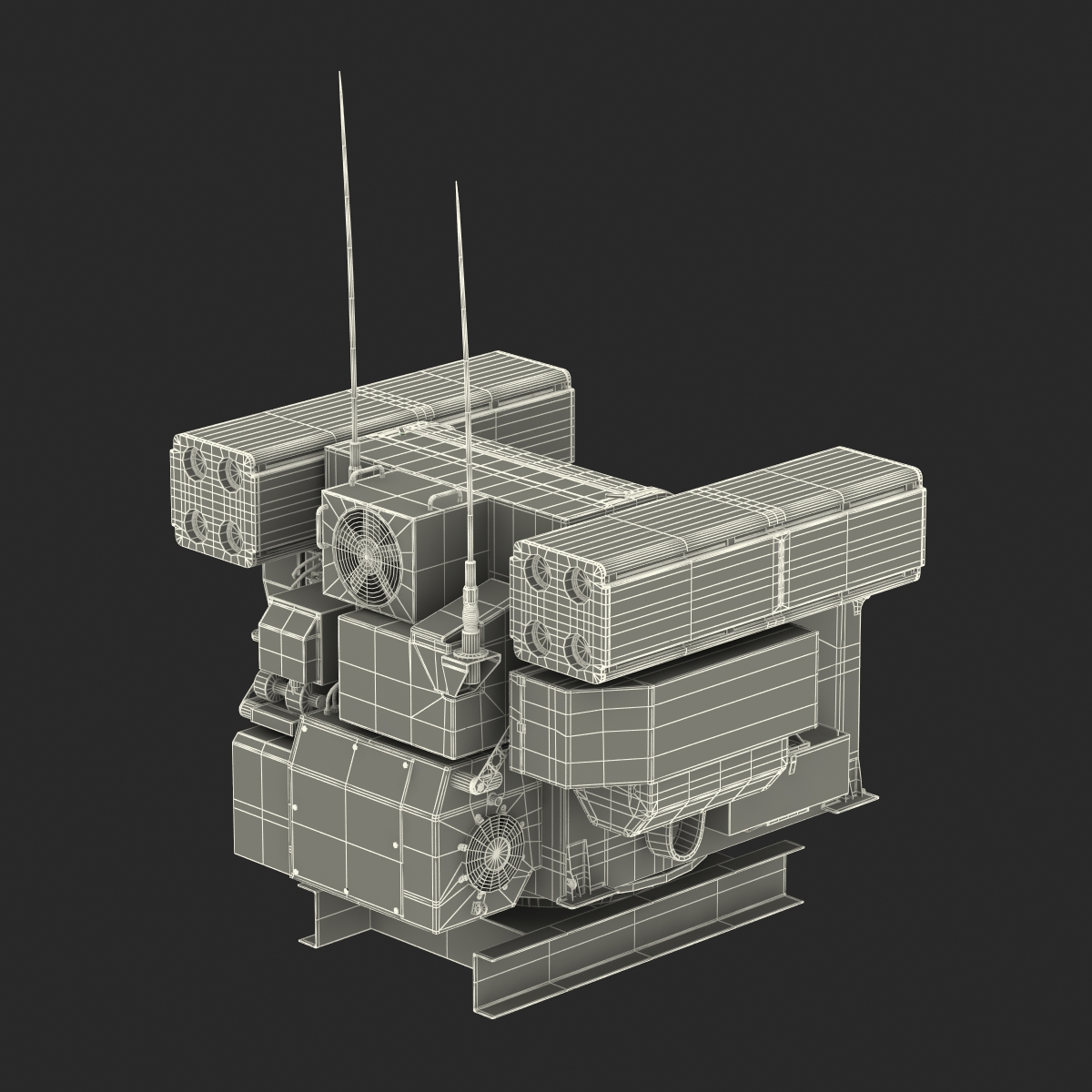 Avenger Air Defense System TWQ 1 3D