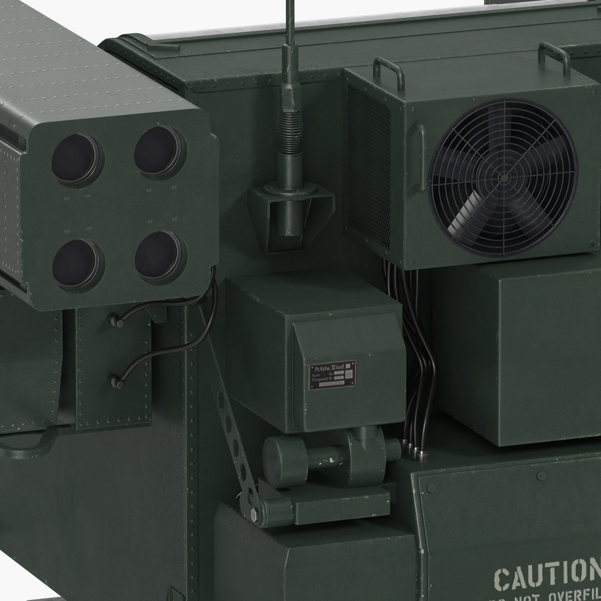 Avenger Air Defense System TWQ 1 3D