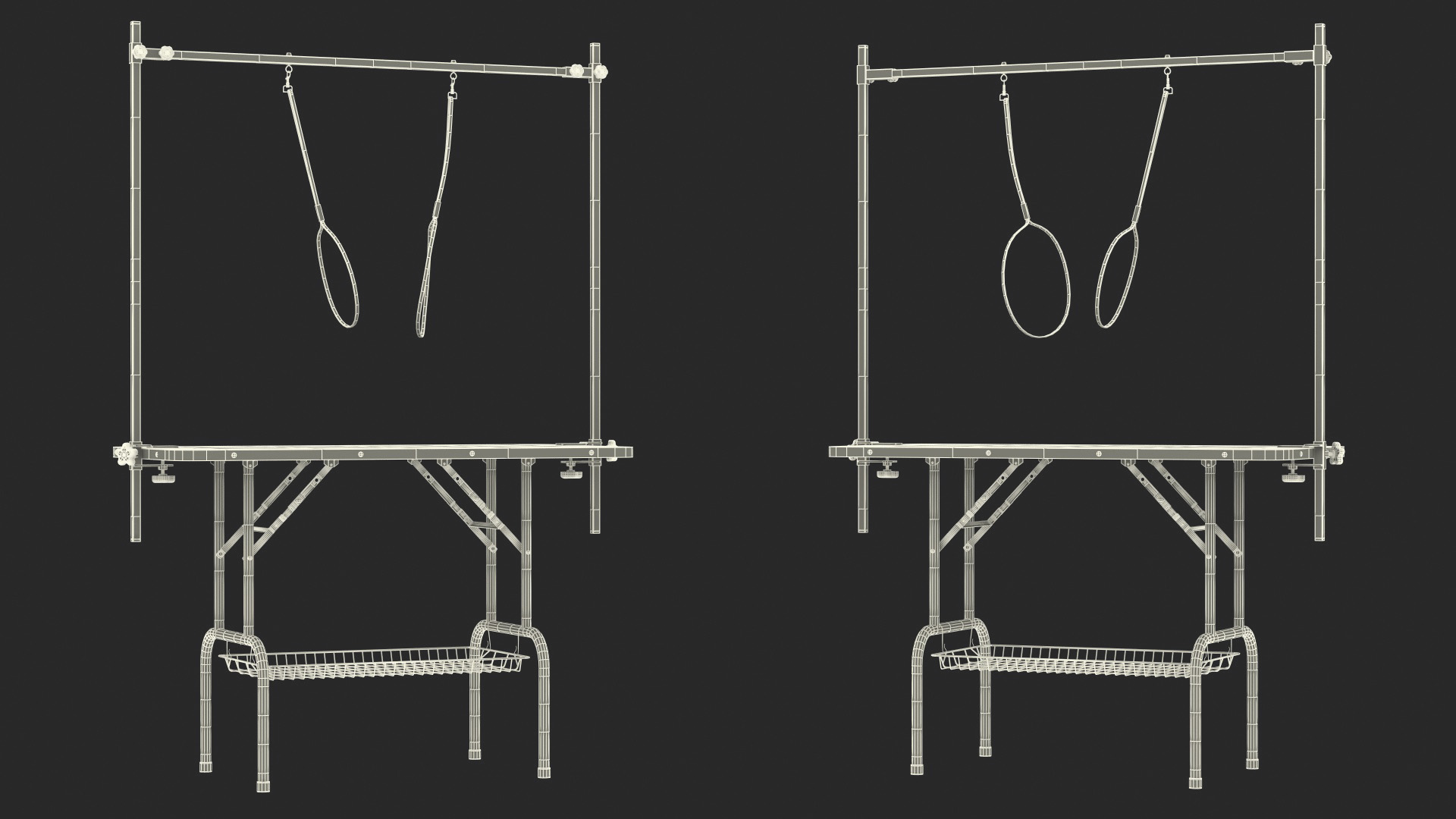 3D Pet Grooming Table model