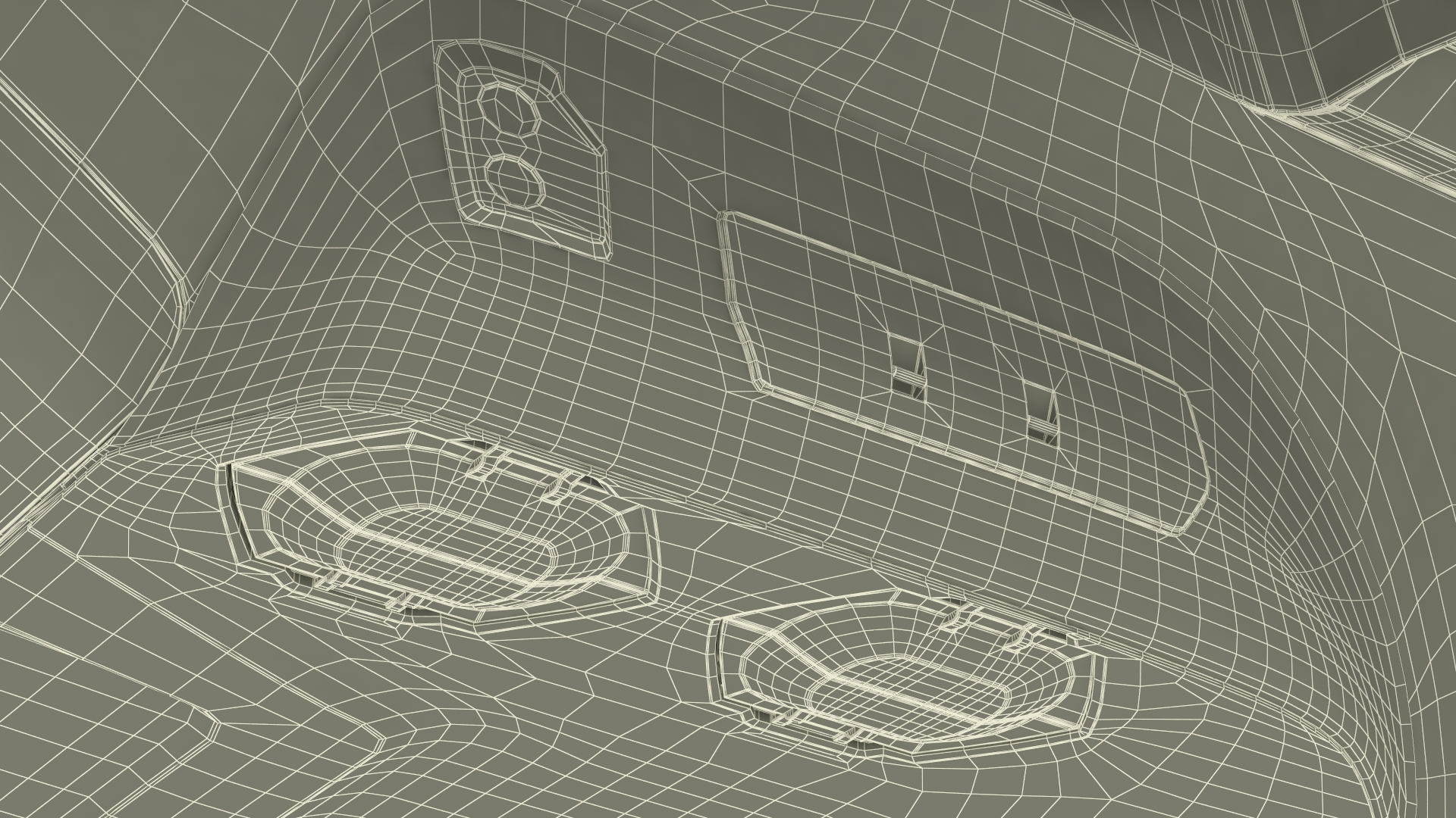 3D Futuristic Sci-Fi Dropship
